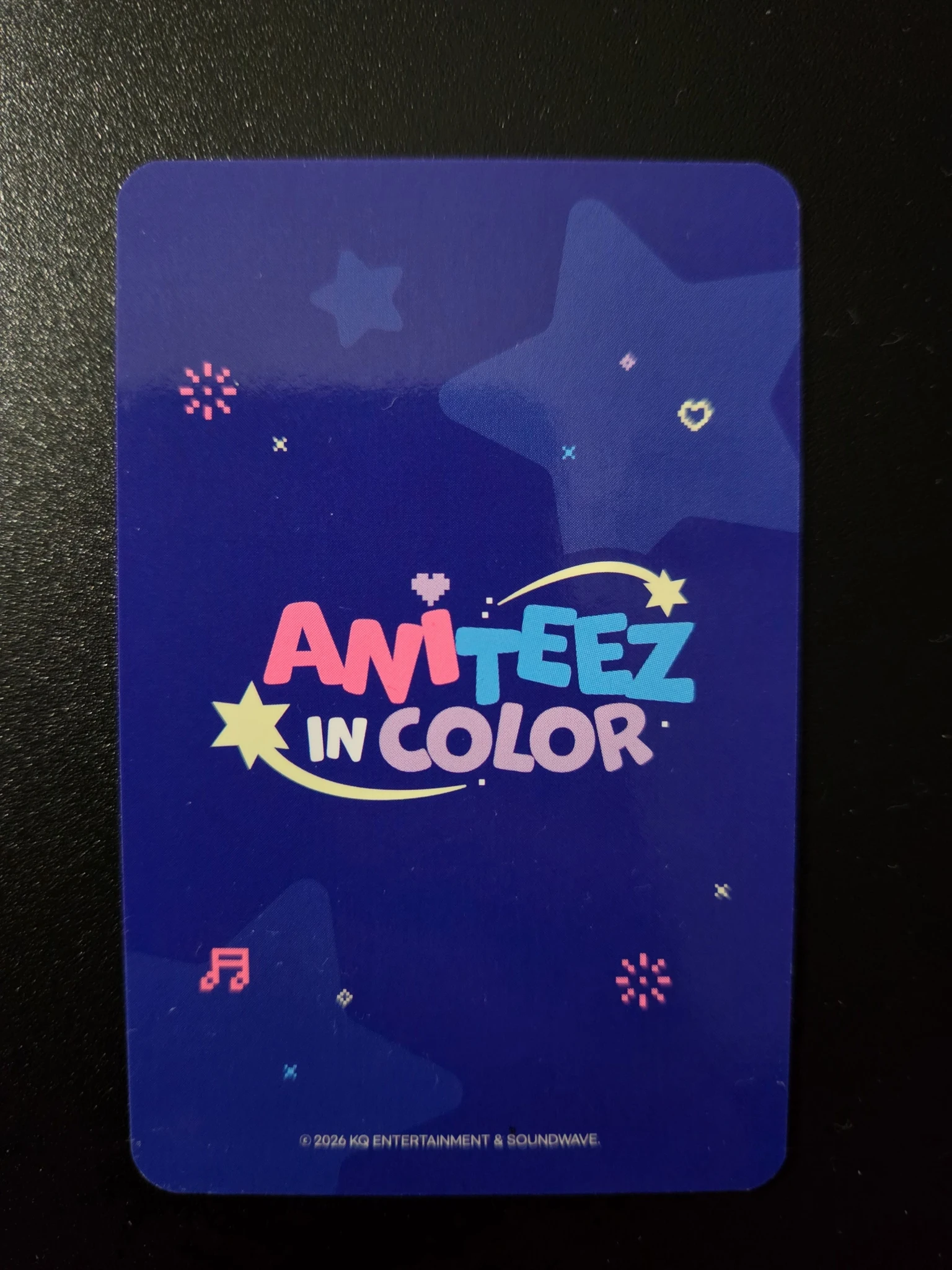 ATEEZ Yeosang ATEEZ - Yeosang - ANITEEZ IN COLOR Other trading card version 2 listing photo 2