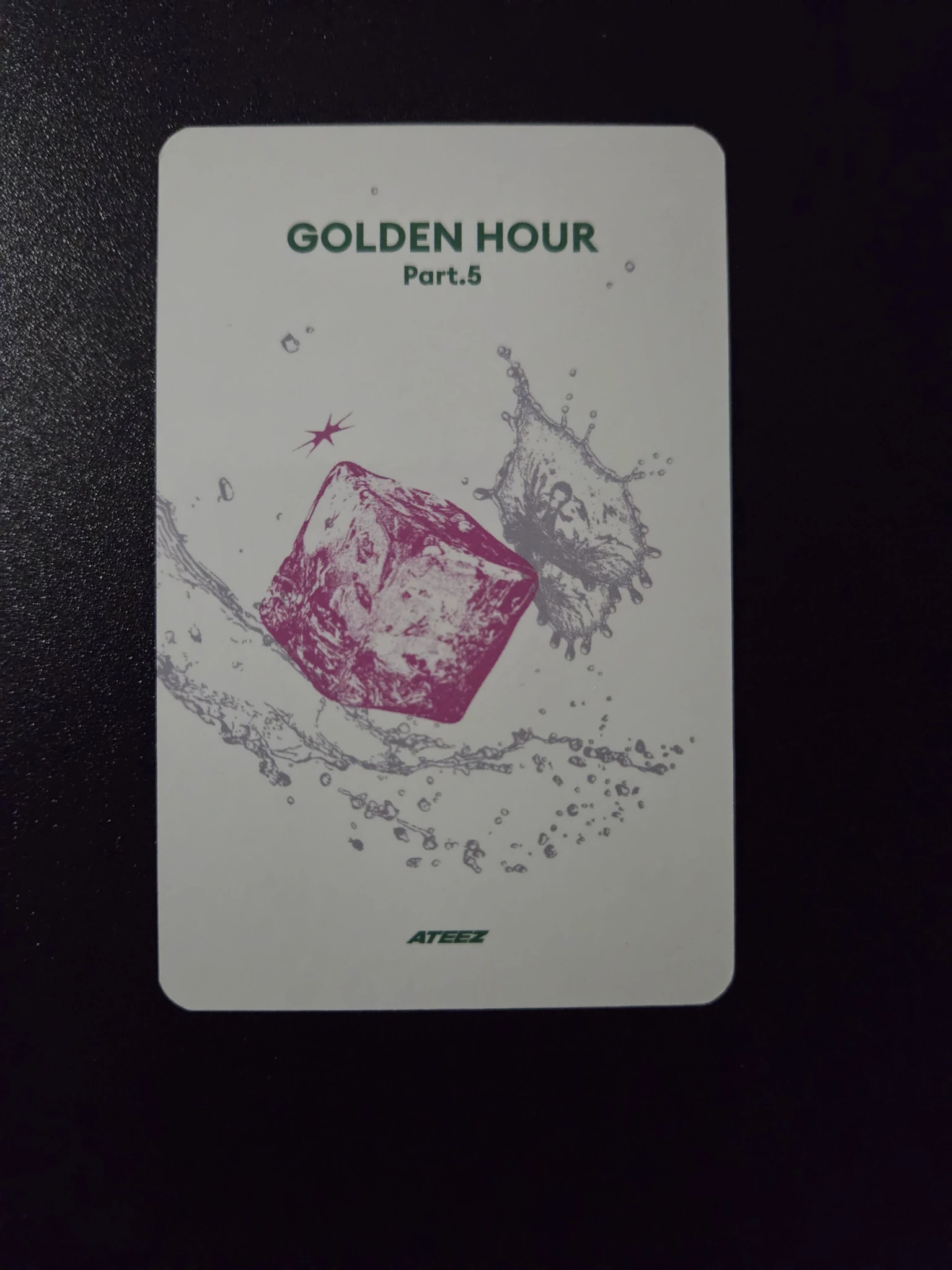 ATEEZ Jongho ATEEZ - Jongho - POP-UP: Golden Hour : Part.5 (Soundwave) Other pop-up soundwave version 2 trading card listing photo 2