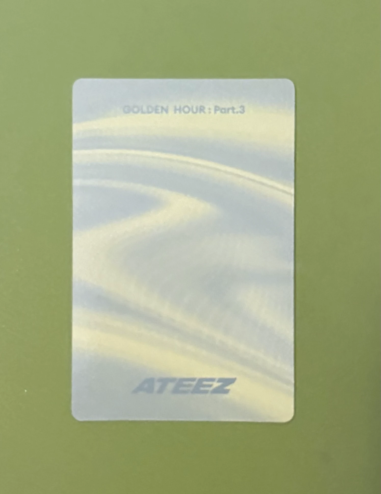 ATEEZ Jongho ATEEZ - Jongho - Golden Hour : Part.3 Album poca album listing photo 2