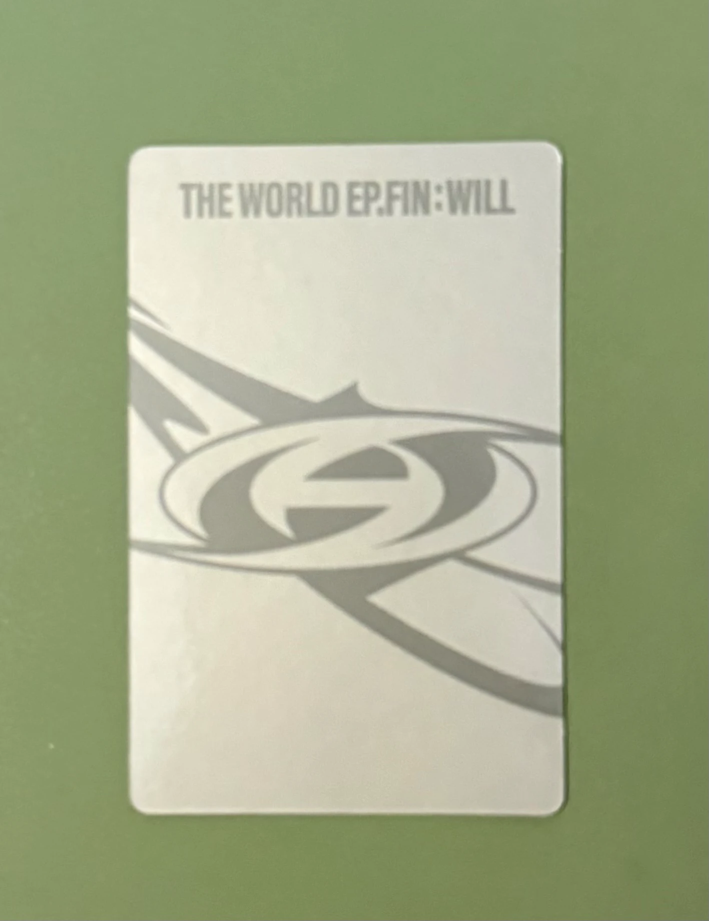 ATEEZ Jongho ATEEZ - Jongho - THE WORLD EP.FIN: WILL Album digipack version listing photo 2