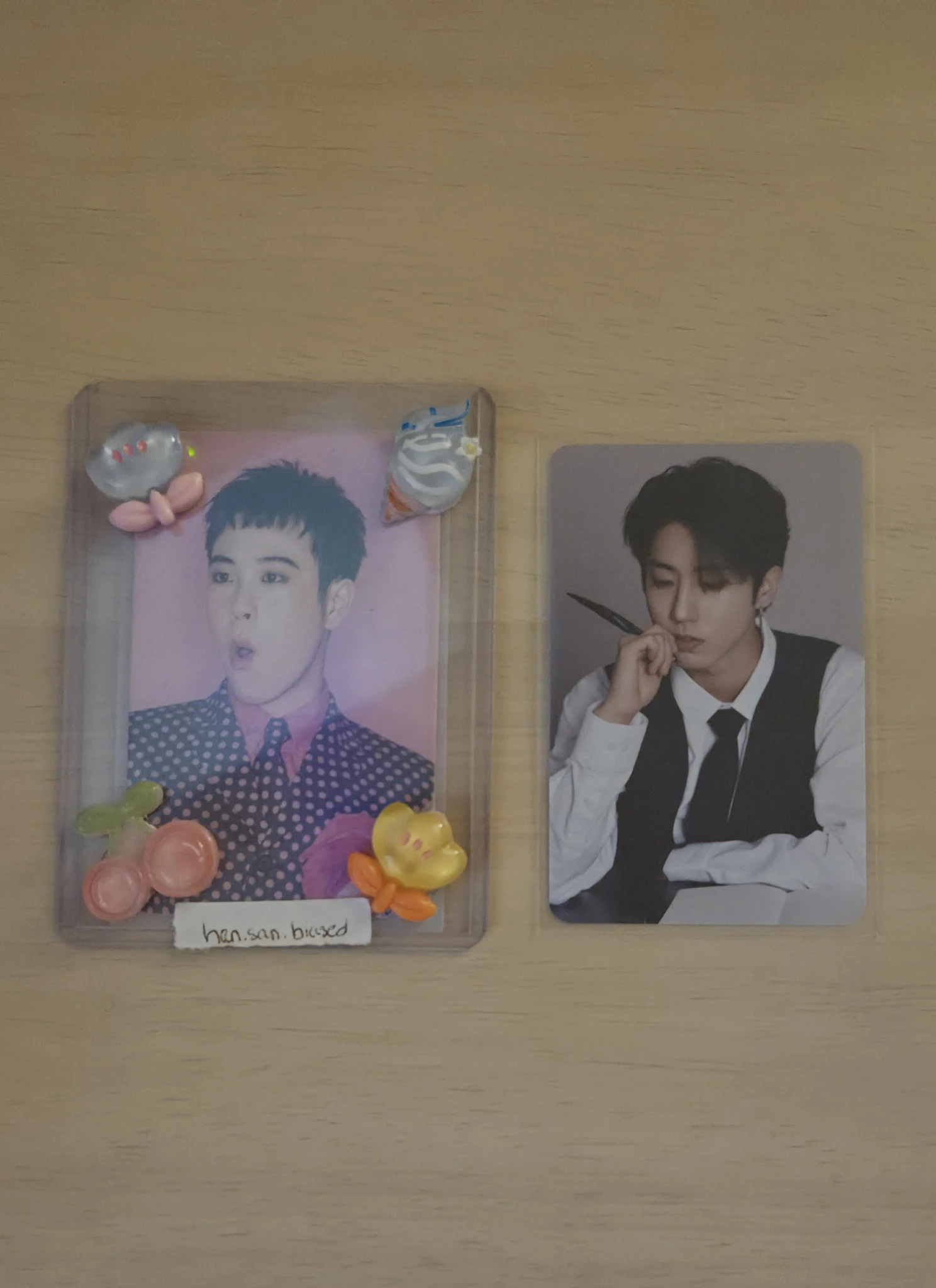 Stray Kids HAN Stray Kids - HAN - NACIFIC  x Stray Kids Other brand collaboration nacific round 18 double-sided front side listing photo 2
