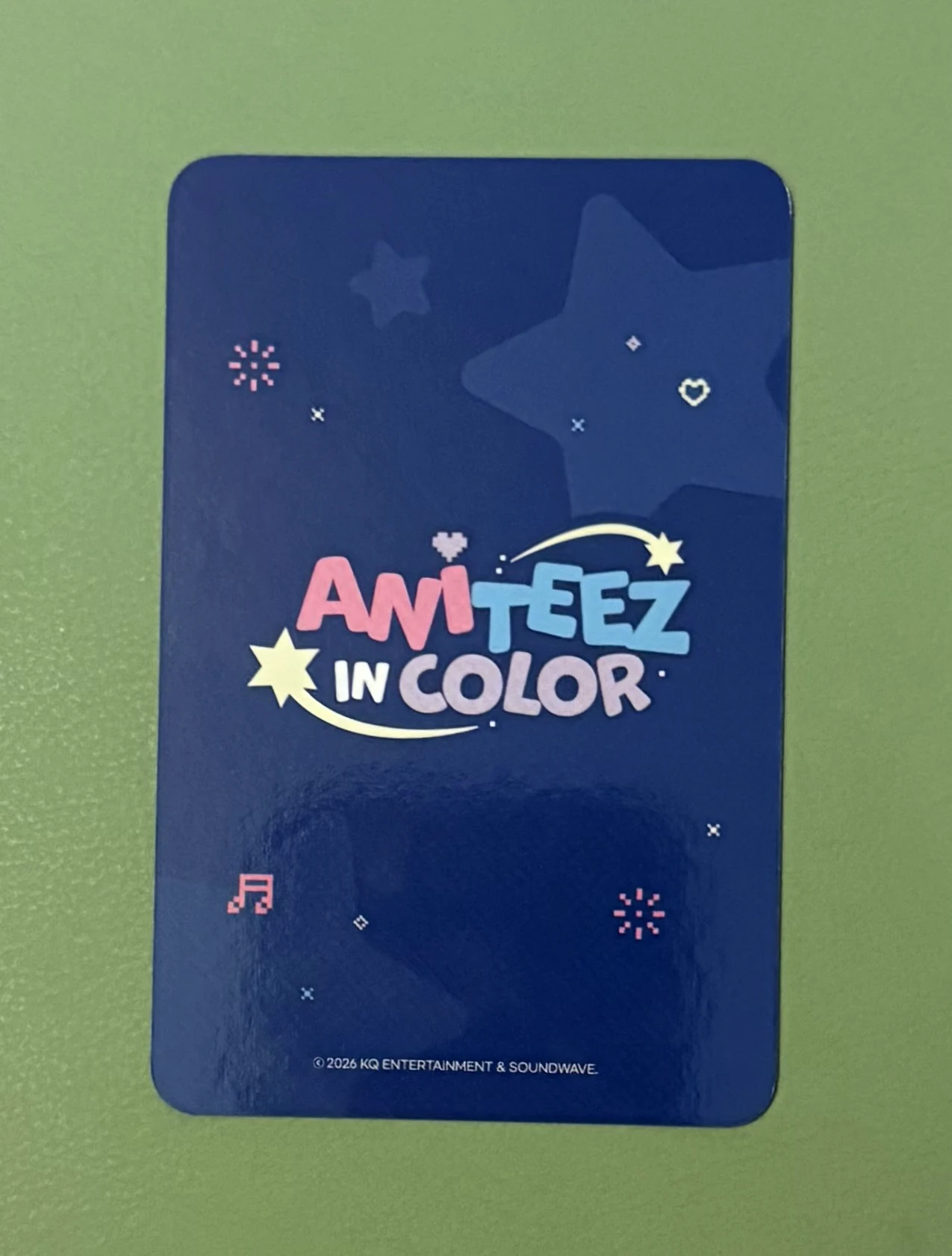 ATEEZ Jongho ATEEZ - Jongho - ANITEEZ IN COLOR Other trading card listing photo 2