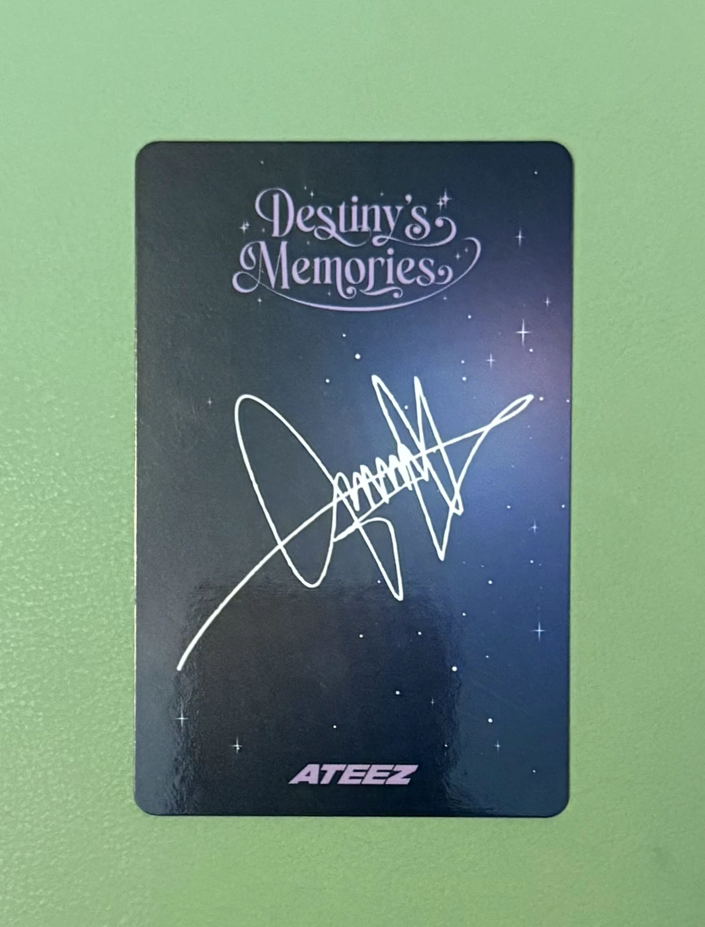 ATEEZ Jongho ATEEZ - Jongho - Destiny's Memories Exhibition Other trading card listing photo 2