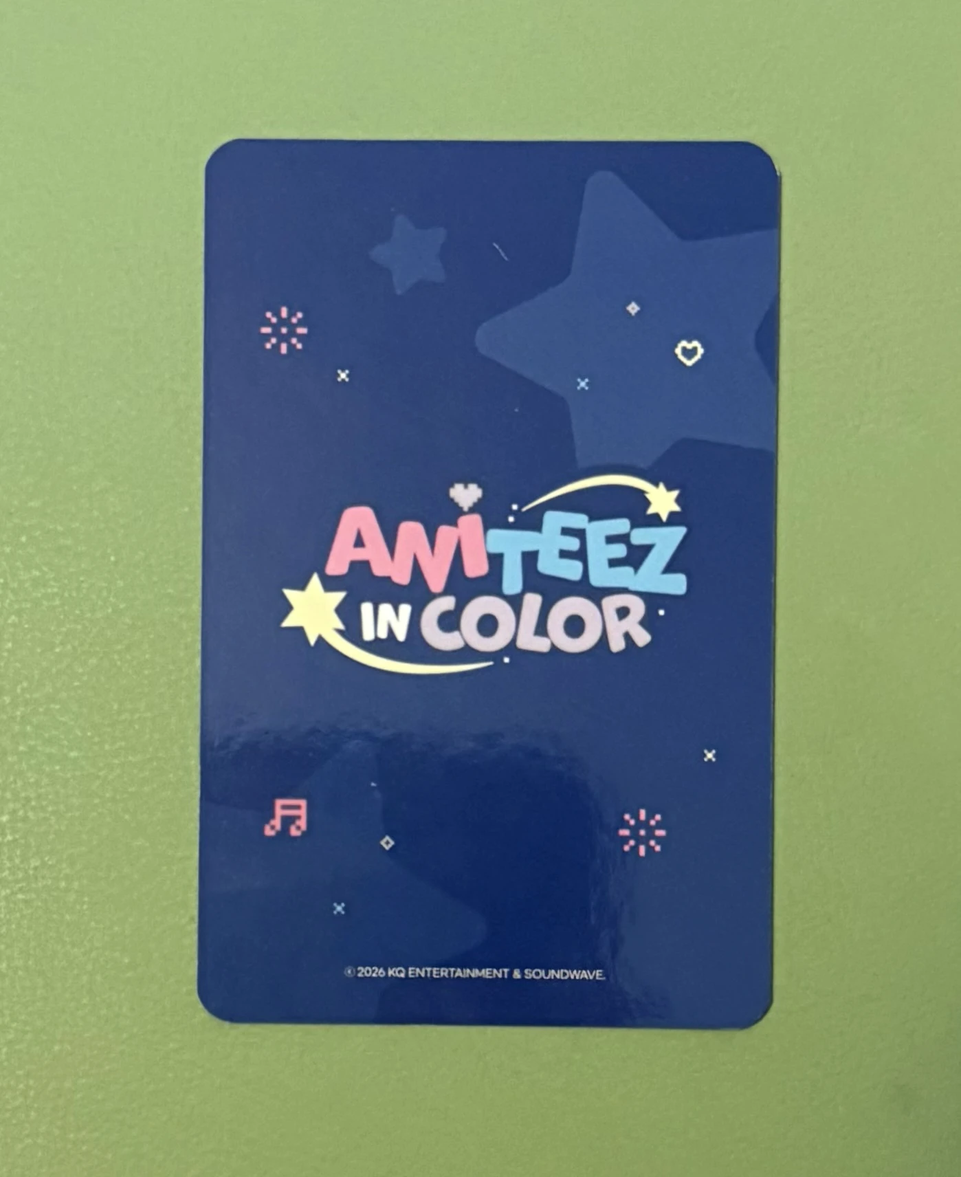 ATEEZ Jongho ATEEZ - Jongho - ANITEEZ IN COLOR Other trading card listing photo 2