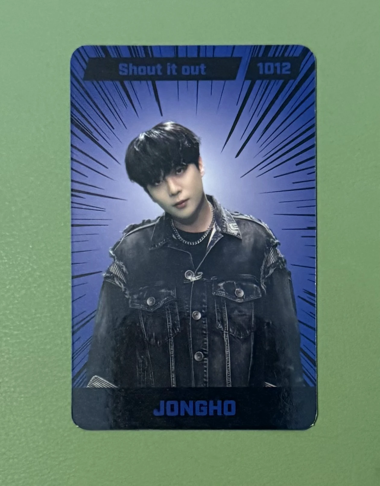 ATEEZ Jongho ATEEZ - Jongho - THE WORLD EP.2 : OUTLAW Album poca album mini record listing photo 2