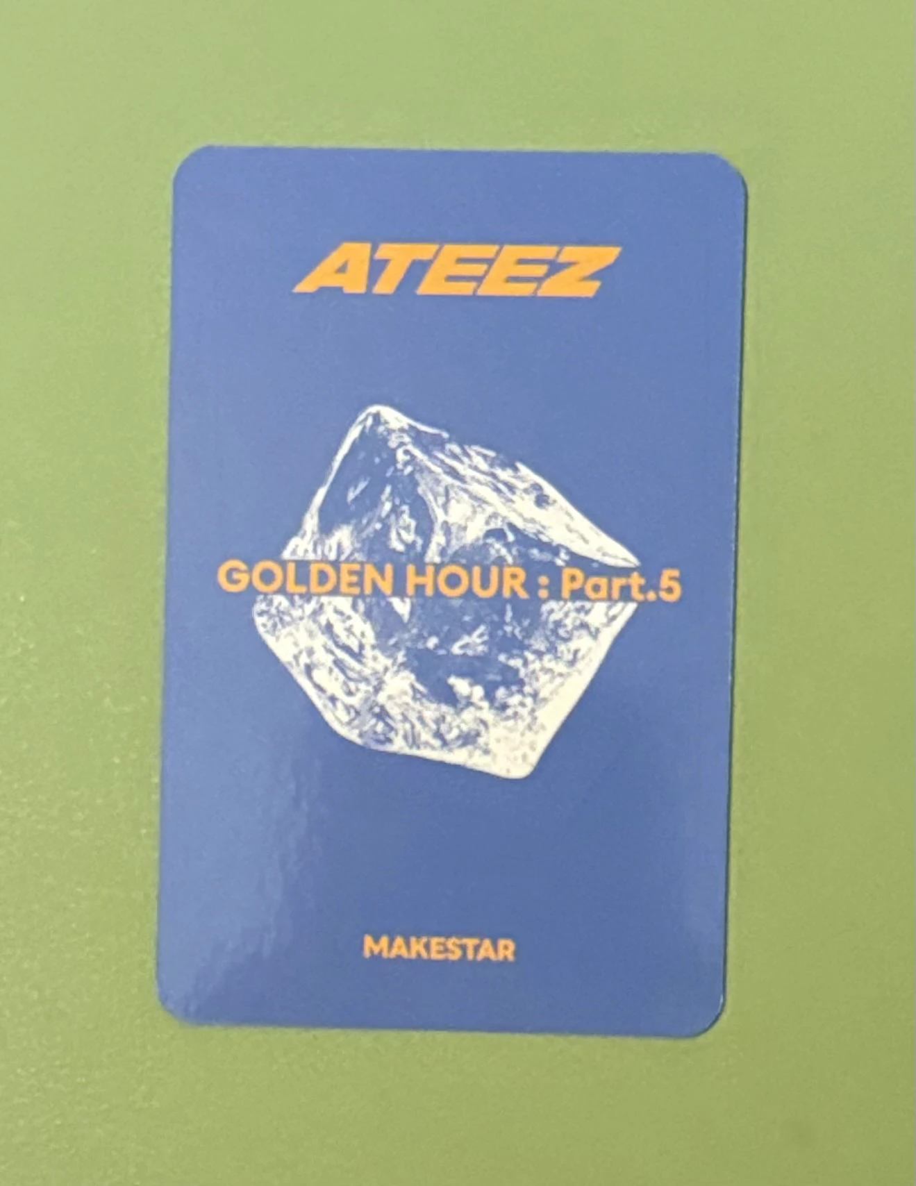 ATEEZ Jongho ATEEZ - Jongho - GOLDEN HOUR : Part.5 Album pob (pre-order benefit) makestar listing photo 2