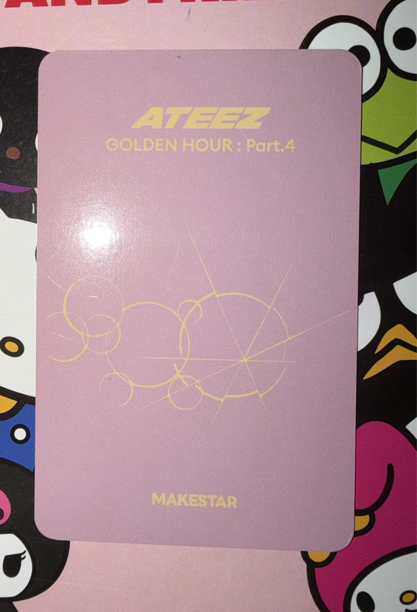 ATEEZ Jongho ATEEZ - Jongho - Golden Hour : Part.4 Album makestar sydney fansign travel package listing photo 2