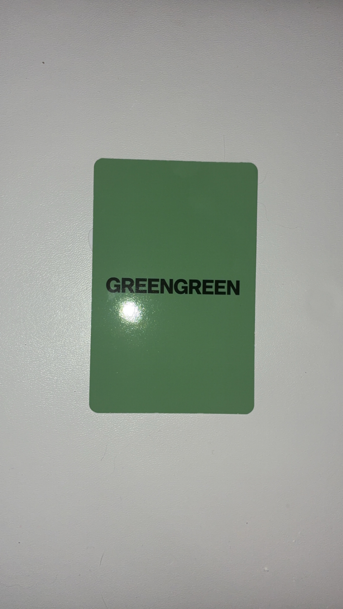 CORTIS Martin CORTIS - Martin - GREENGREEN Album album photocard street version listing photo 2