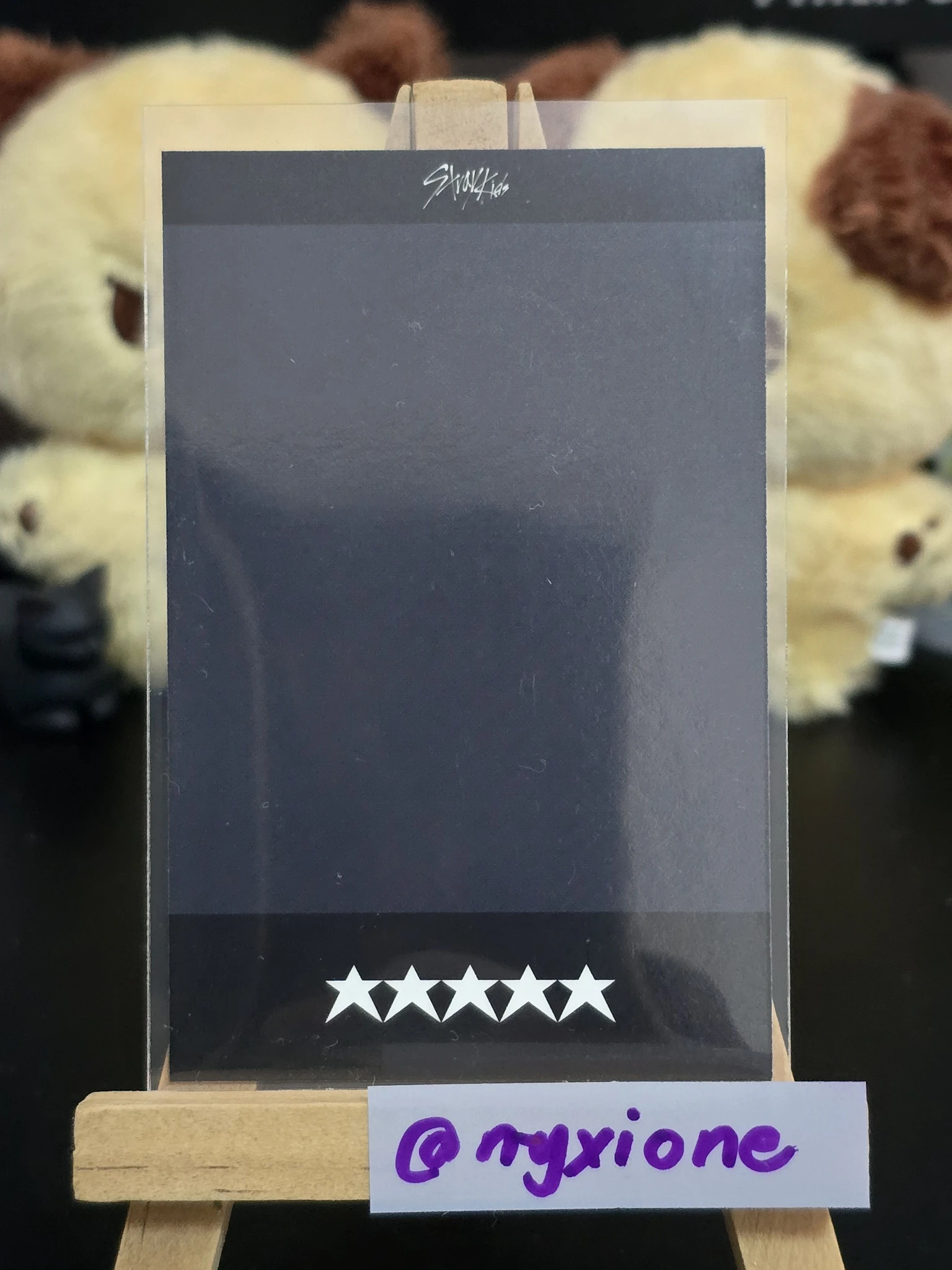 Stray Kids Changbin Stray Kids - Changbin - 5-STAR Album pre-order benefit (pob) starriver round 2 polaroid listing photo 2