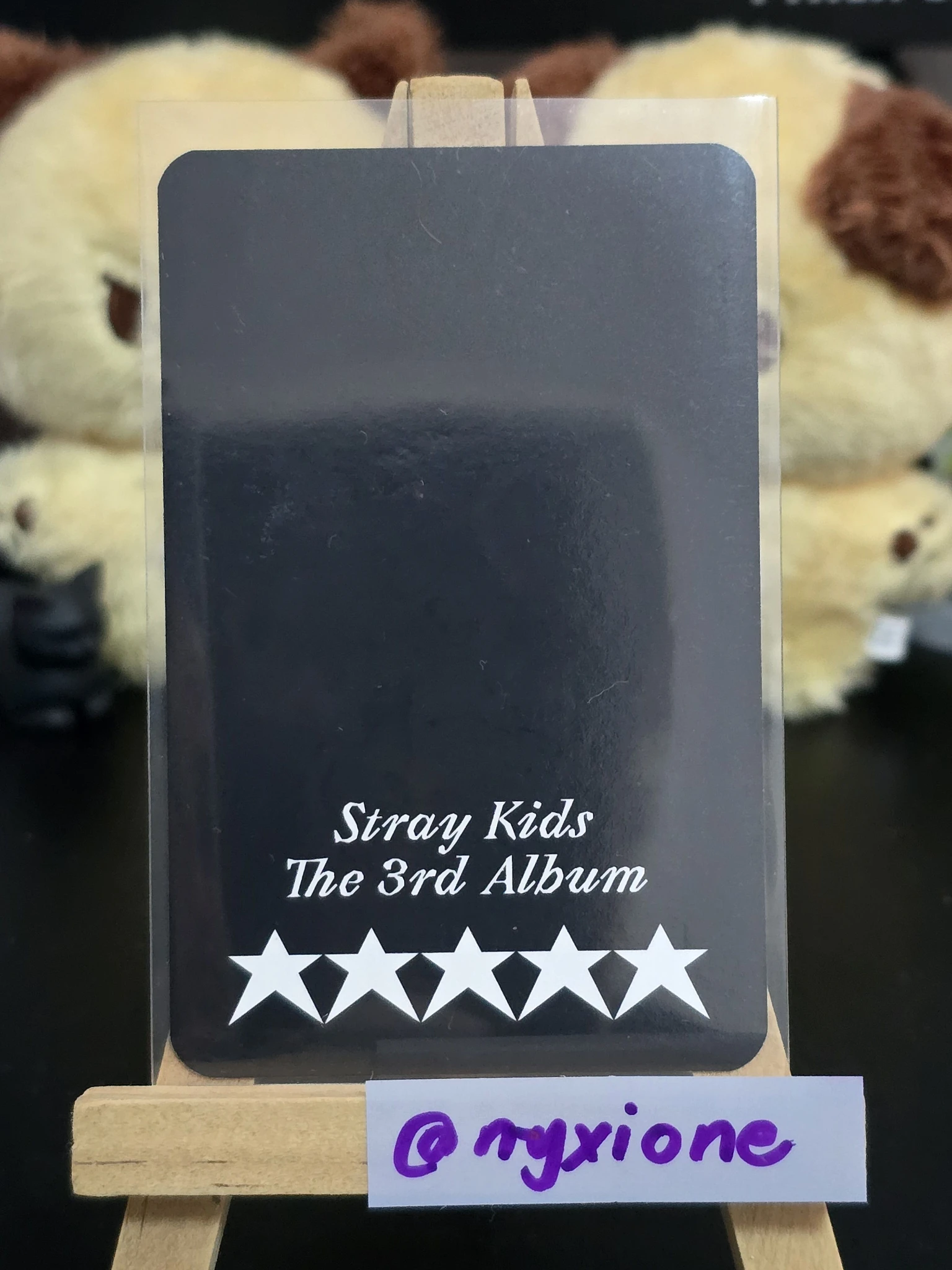Stray Kids I.N Stray Kids - I.N - 5-STAR Album pre-order benefit (pob) blue dream media (bdm) listing photo 2
