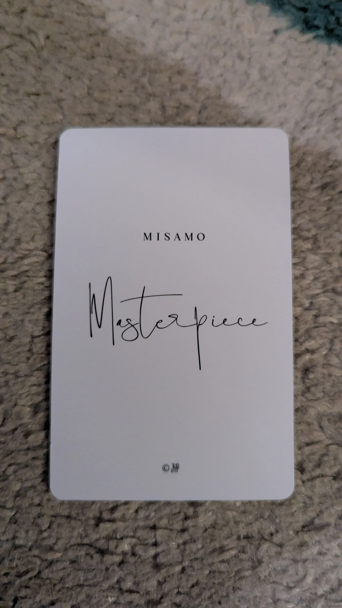 TWICE TWICE - Mina - Masterpiece Album polaroid polaroid set merch photocard japan showcase listing photo 2