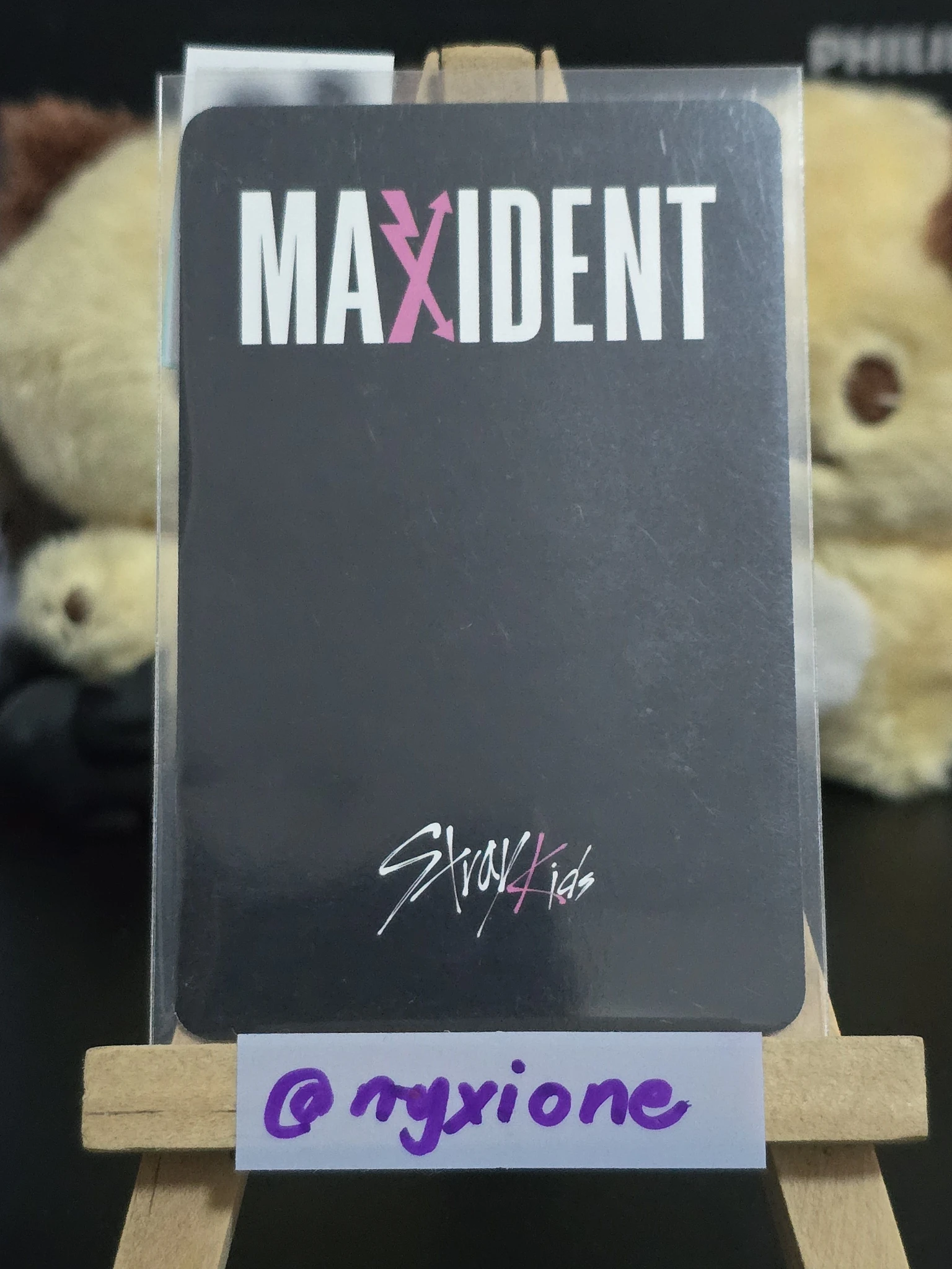 Stray Kids I.N Stray Kids - I.N - Maxident Album ktown4u pre-order benefit (pob) listing photo 2
