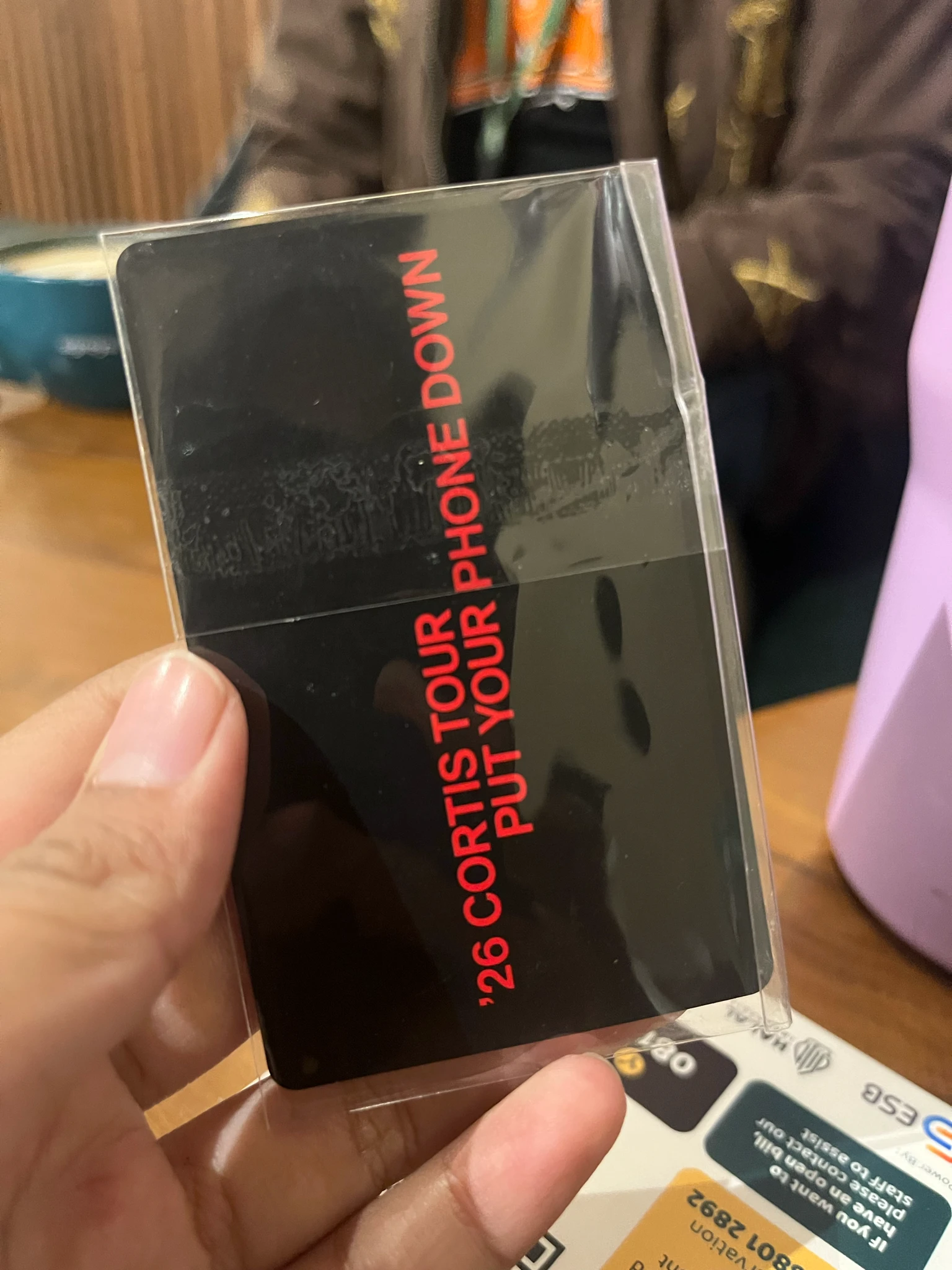 CORTIS Juhoon CORTIS - Juhoon - PUT YOUR PHONE DOWN Tour 2026 Event incheon lucky draw (LD) listing photo 2
