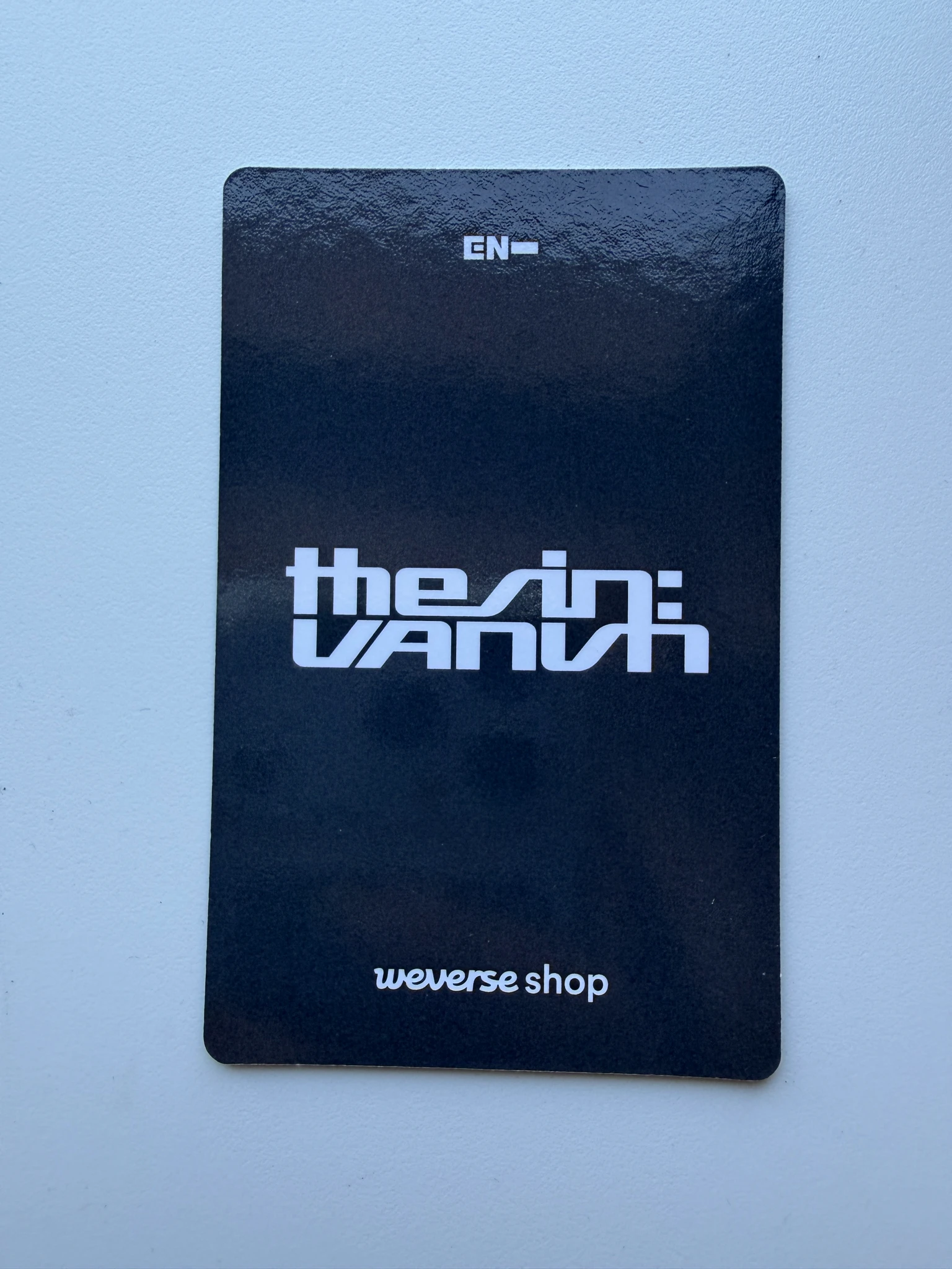 ENHYPEN Ni-ki ENHYPEN - Ni-ki - THE SIN: VANISH Album pob (pre-order benefit) weverse global shop (wvg) standard version listing photo 2