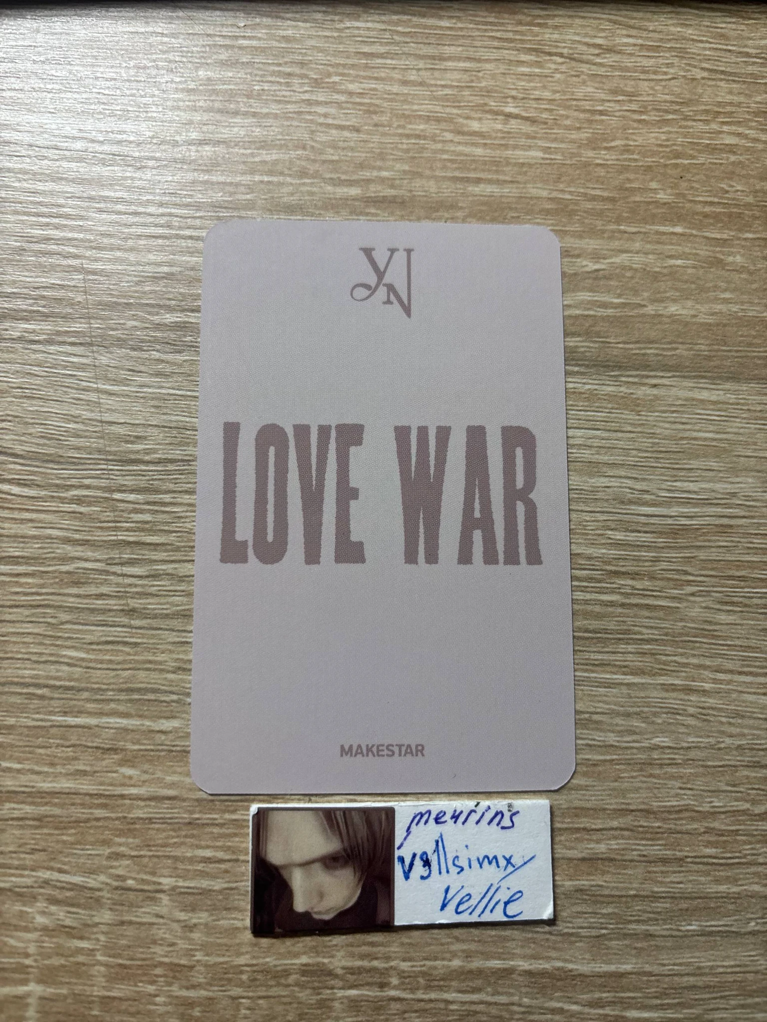 Yena Yena Yena - Yena - Love War Album fansign round 3 makestar listing photo 2