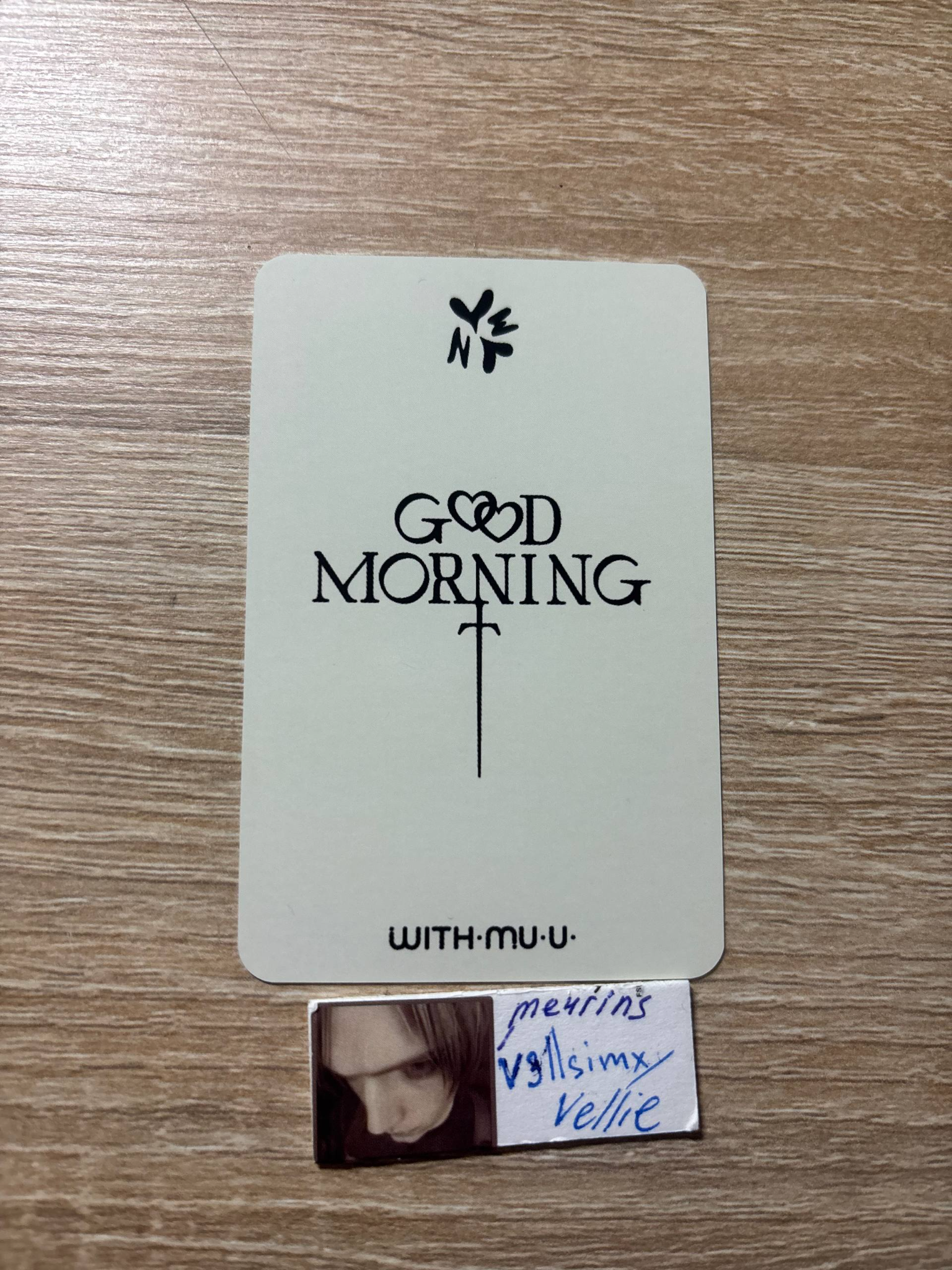 Yena Yena Yena - Yena - GOOD MORNING Album withmuu round 2 video call (fancall) listing photo 2