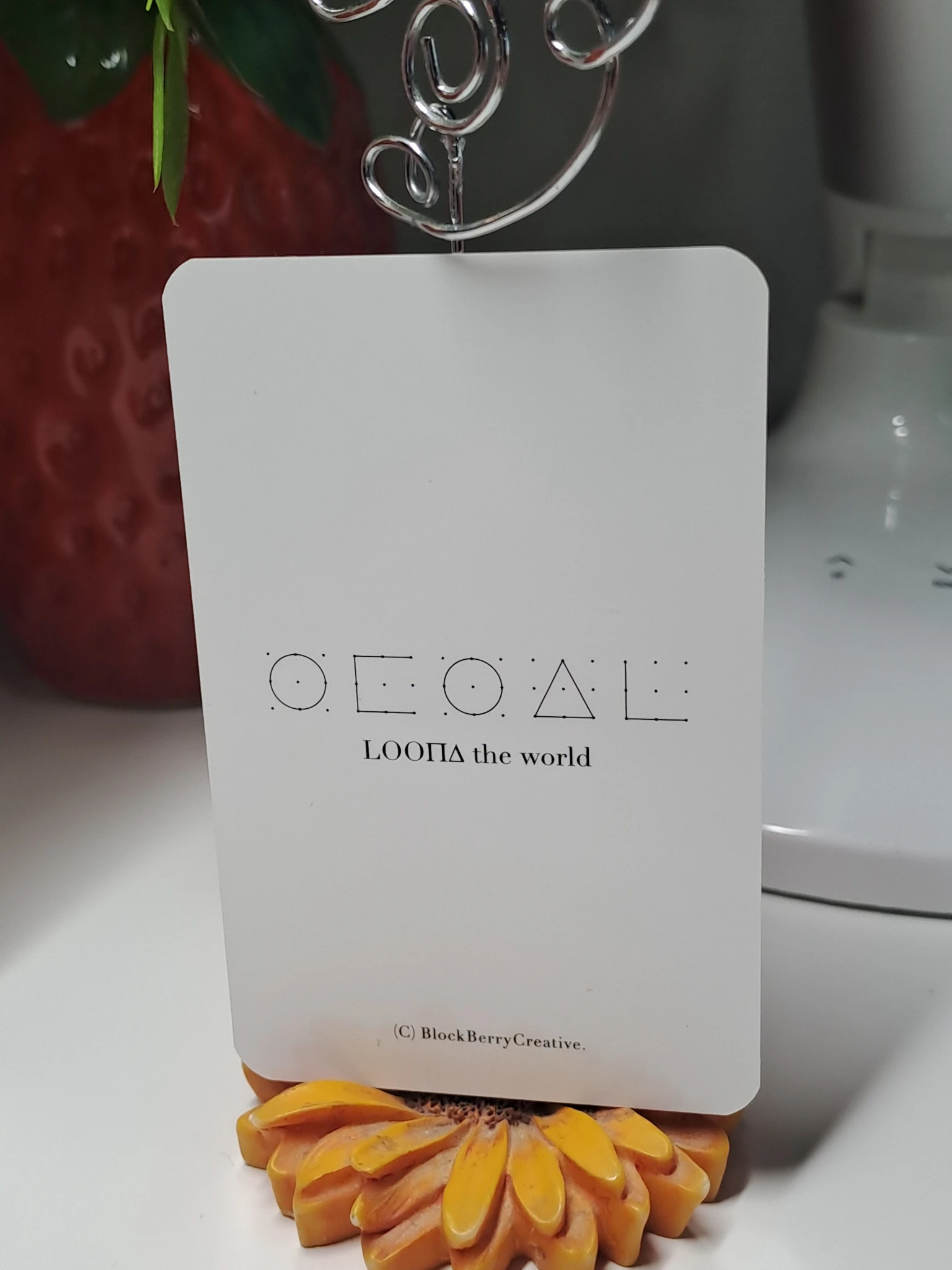 LOONA Go Won LOONA - Go Won - [&] Album album photocard D version listing photo 2