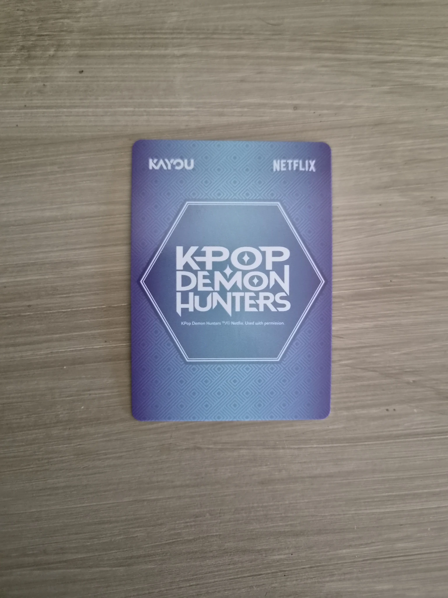 KPop Demon Hunters Romance Saja KPop Demon Hunters - Romance Saja - Kayou x KDH Collectable Trading Cards Other brand collaboration trading card classic version energy version listing photo 2