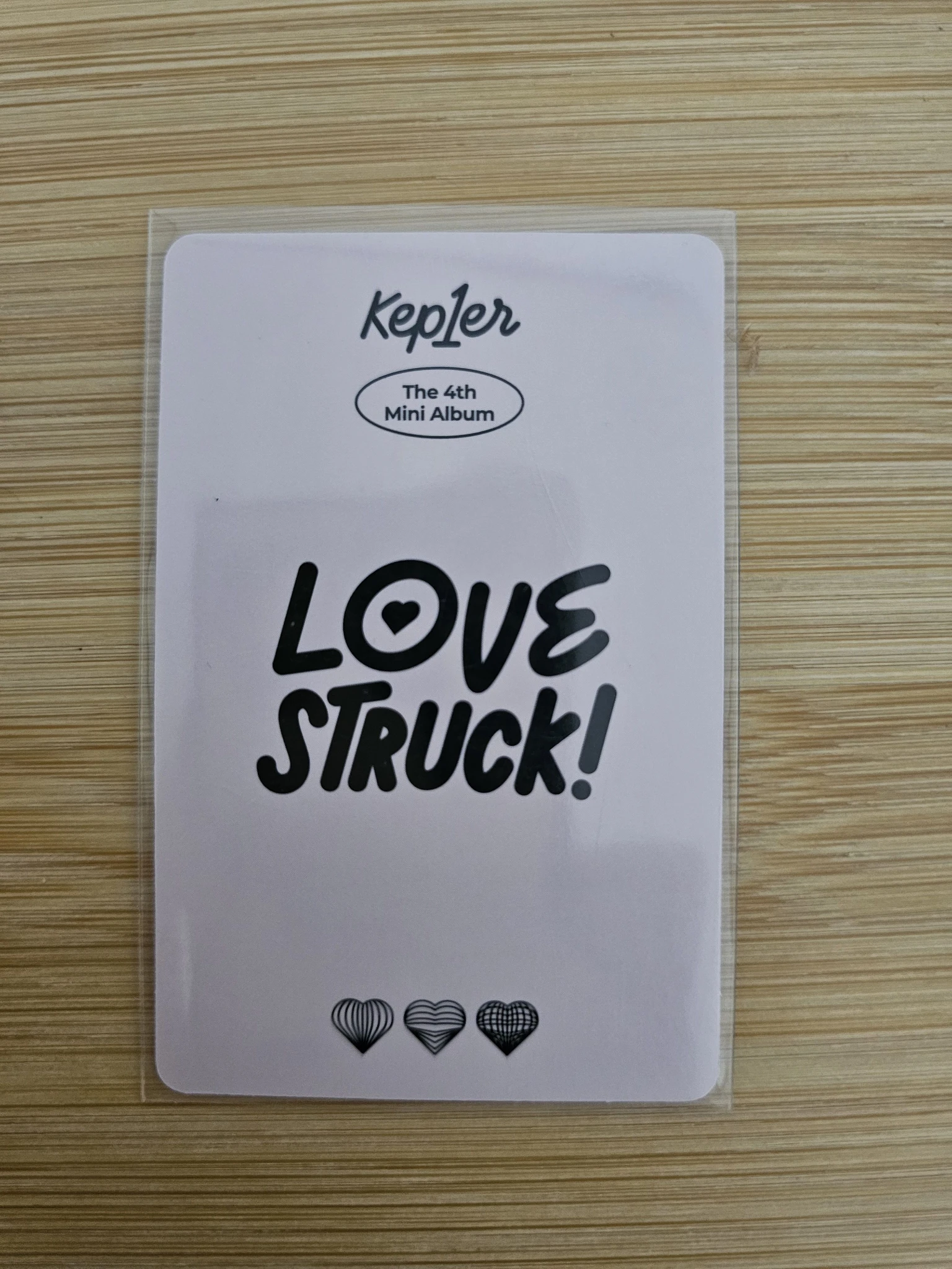 Kep1er Chaehyun Kep1er - Chaehyun - LOVESTRUCK! Album album photocard first blush ver listing photo 2