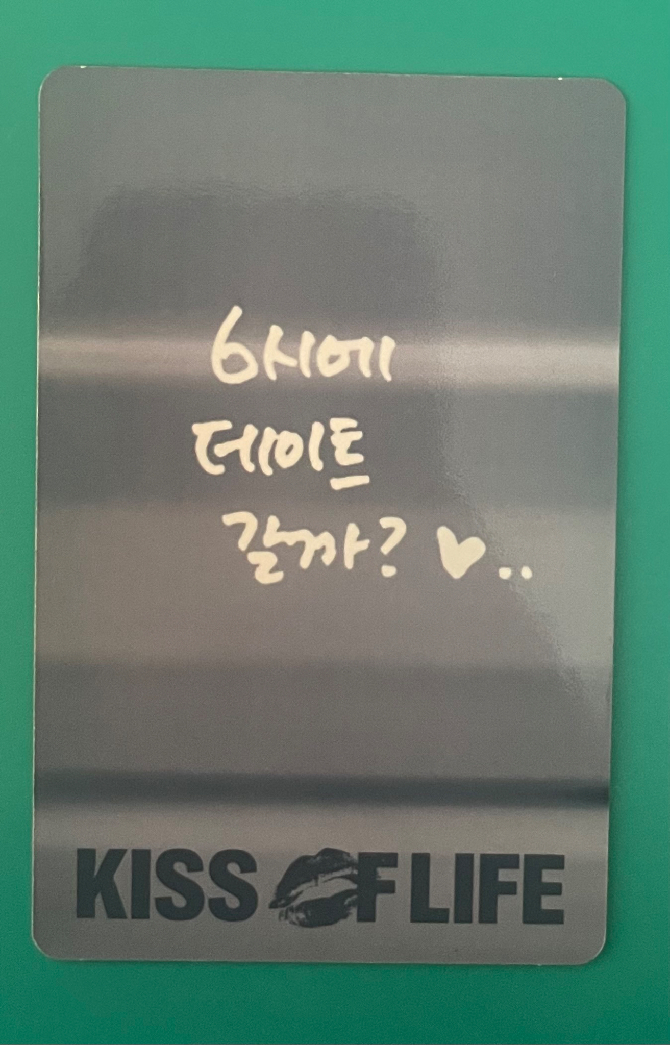 KISS OF LIFE Belle KISS OF LIFE - Belle - 224 Album album photocard listing photo 2