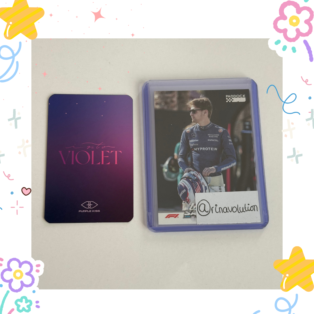 PURPLE KISS Dosie PURPLE KISS - Dosie - INTO VIOLET Album musickorea (music korea) pob (pre-order benefit) listing photo 2