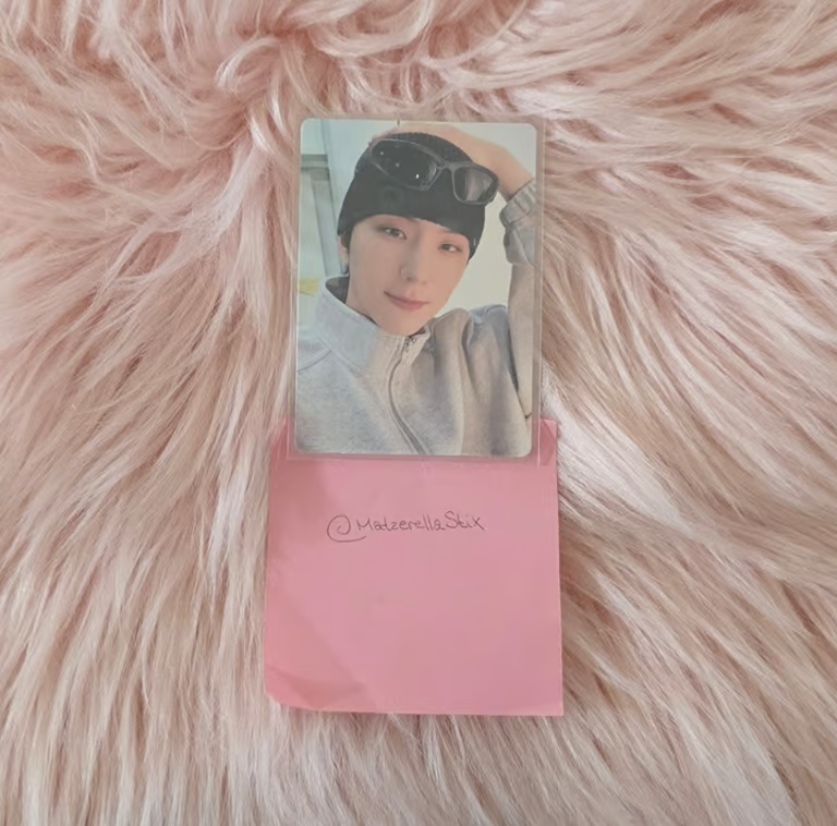 MONSTA X Kihyun MONSTA X - Kihyun - Unfold Album album photocard digipack version english album listing photo 2