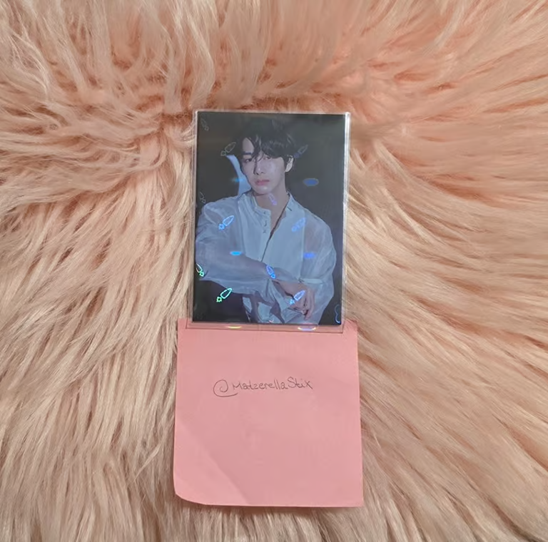 MONSTA X Hyungwon MONSTA X - Hyungwon - Fatal Love Album message card album photocard listing photo 2