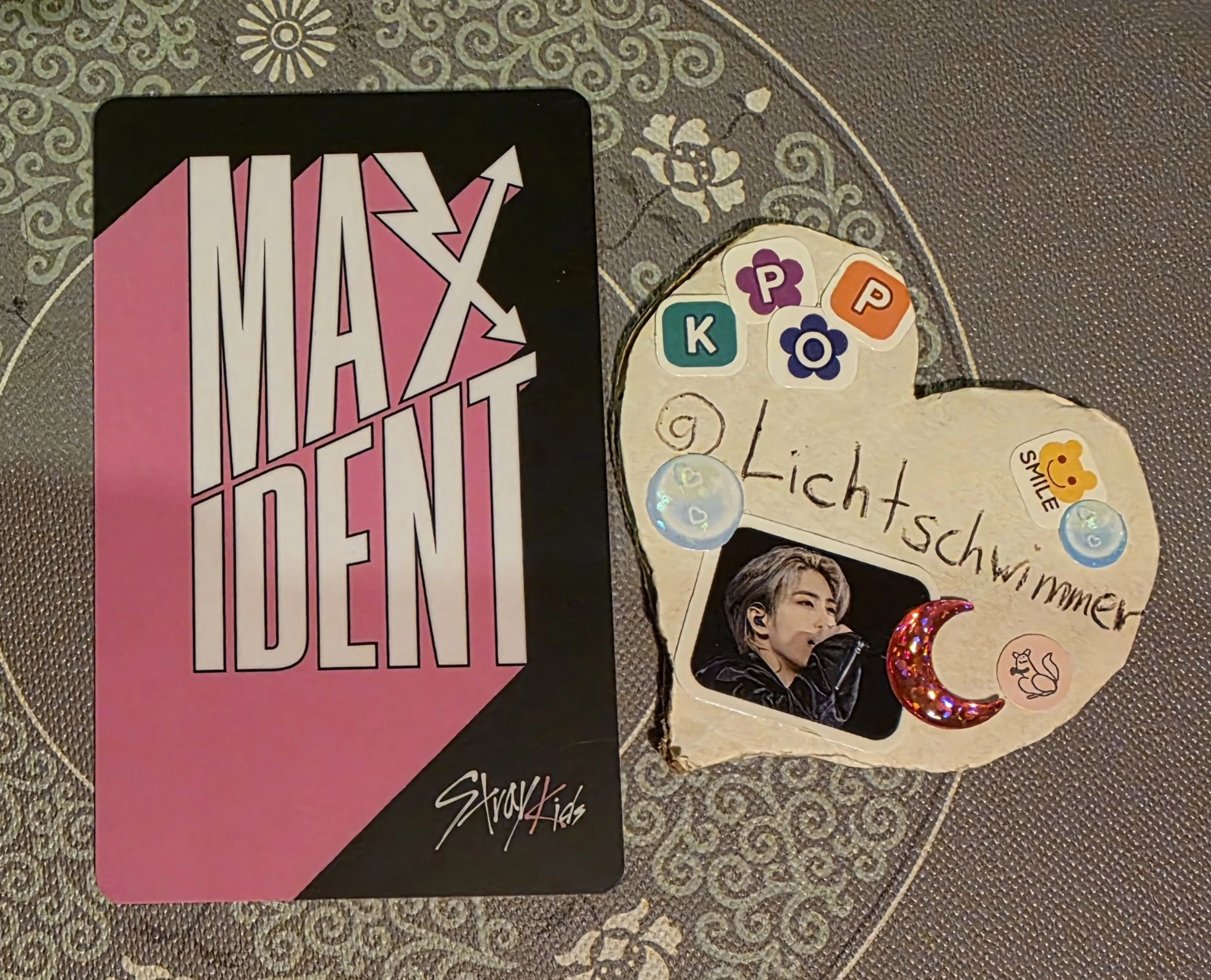 Stray Kids Hyunjin Stray Kids - Hyunjin - Maxident Album soundwave lucky draw round 2 pvc card listing photo 2