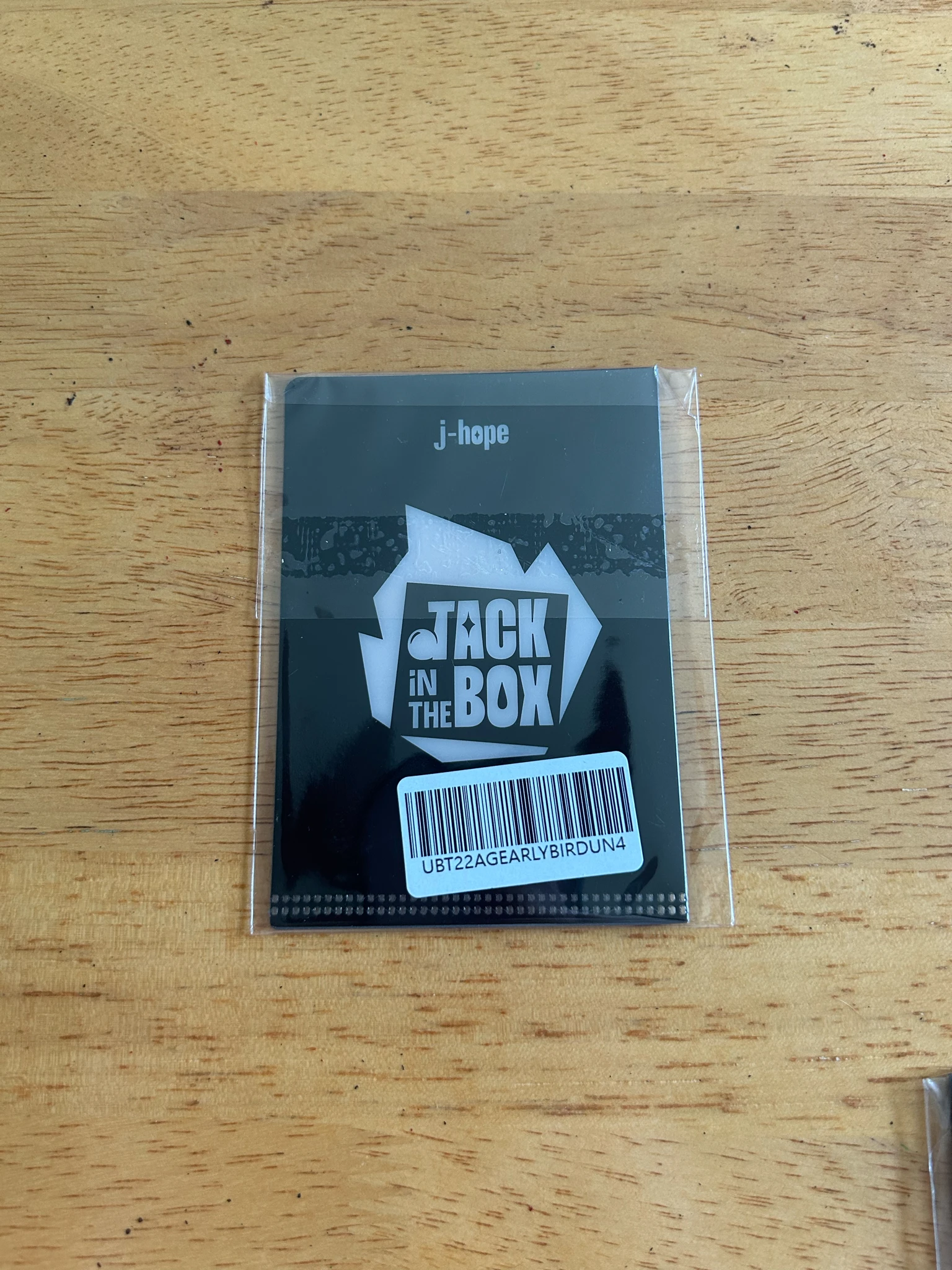 BTS j-hope BTS - j-hope - Jack In The Box Album weverse album version L holder translucent listing photo 2