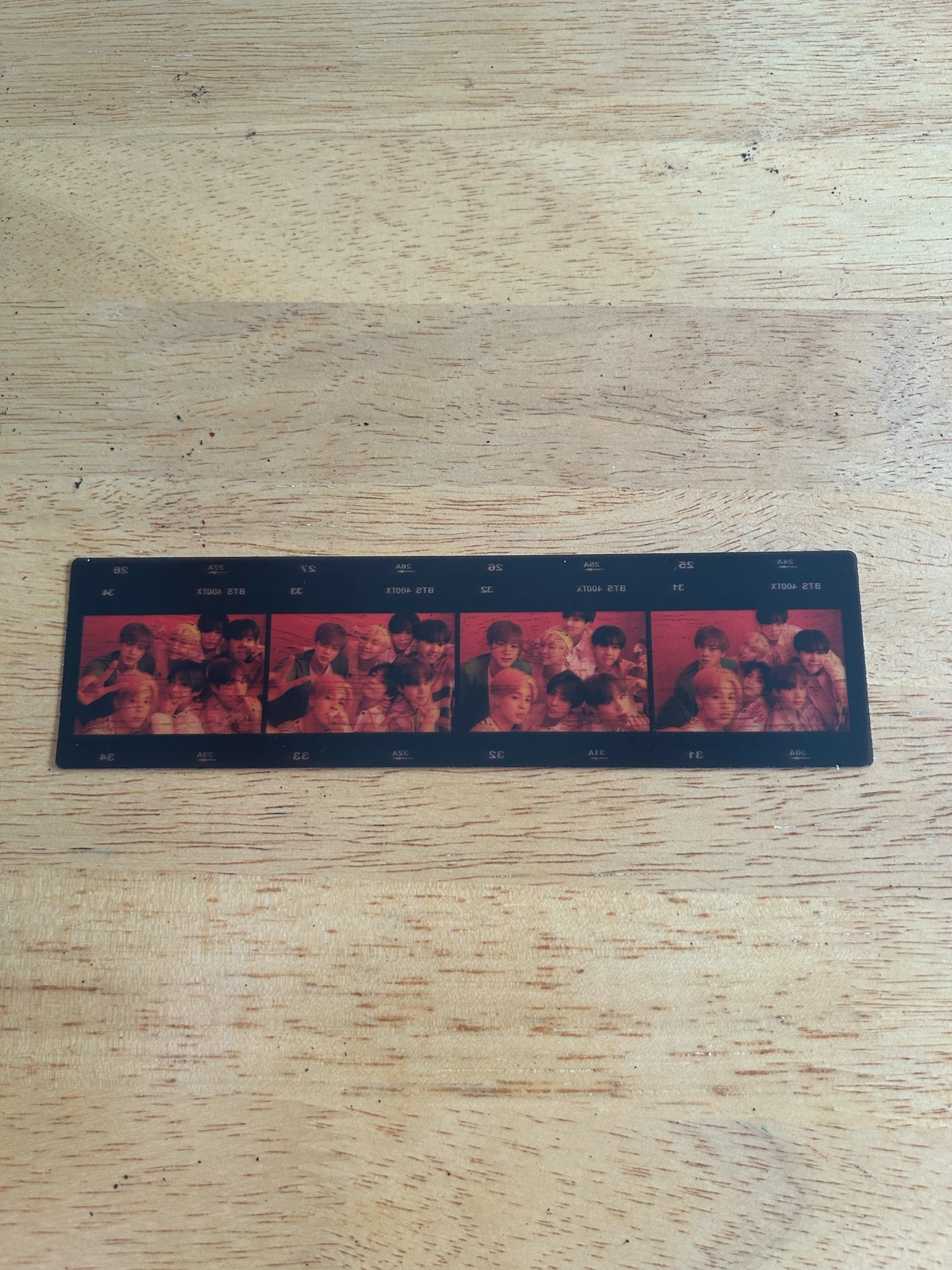 BTS BTS - Map of the Soul: Persona Album film strip transparent album inclusion listing photo 2