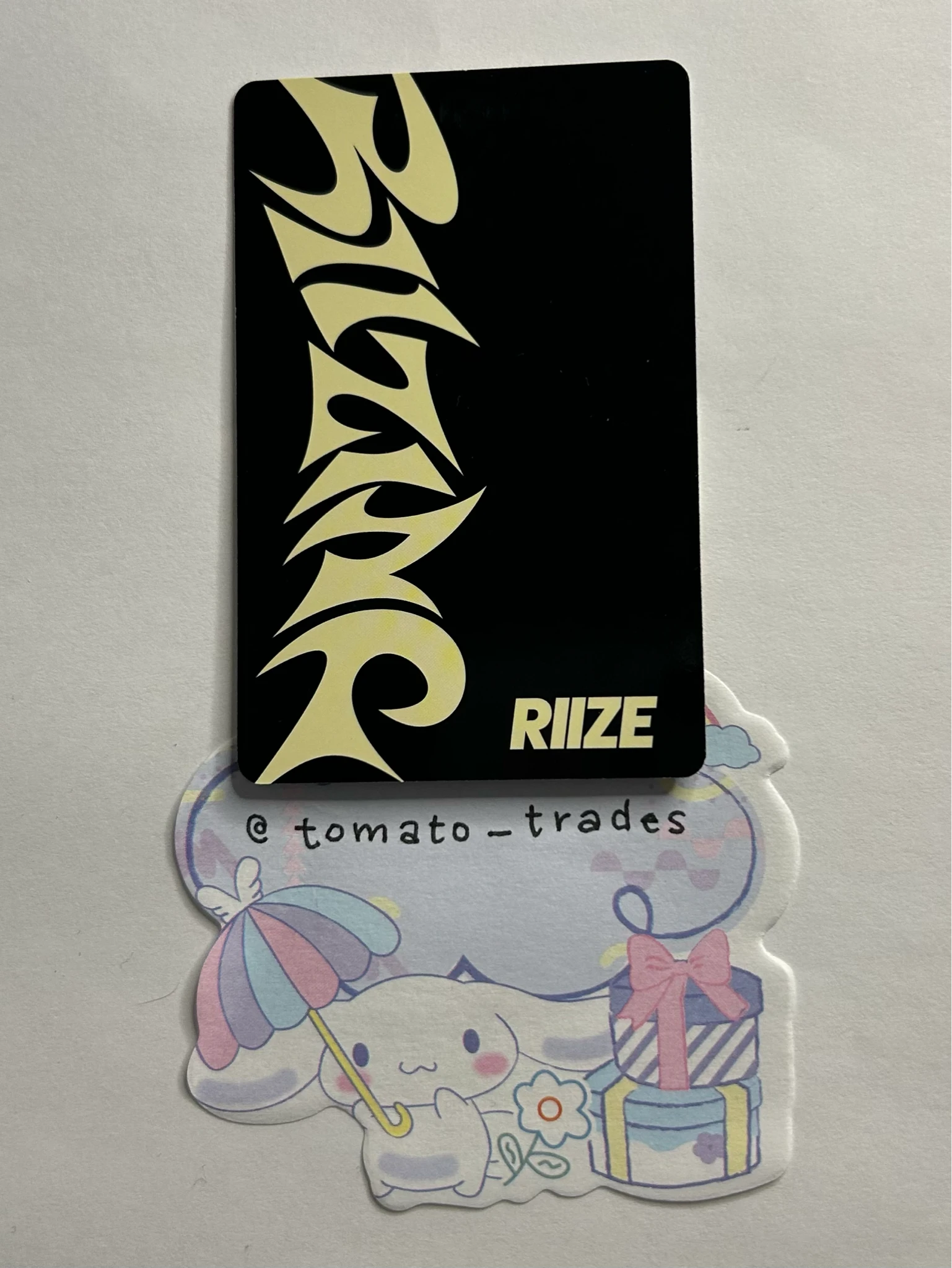 RIIZE  Wonbin RIIZE  - Wonbin - Riizing Album photo pack version album photocard listing photo 2