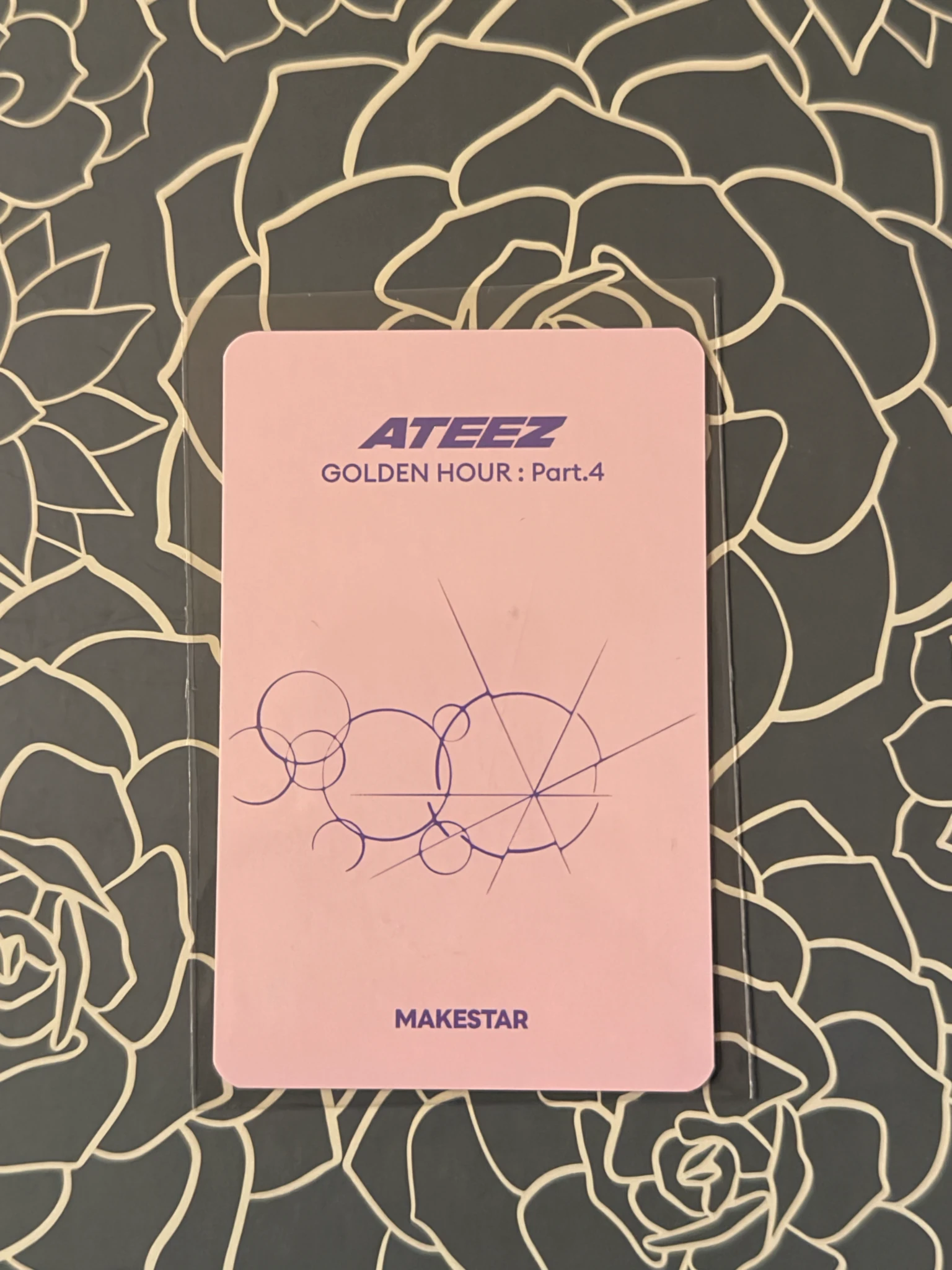 ATEEZ ATEEZ - Yunho & Yeosang - Golden Hour : Part.4 Album fansign makestar round 6 unit photocard listing photo 2