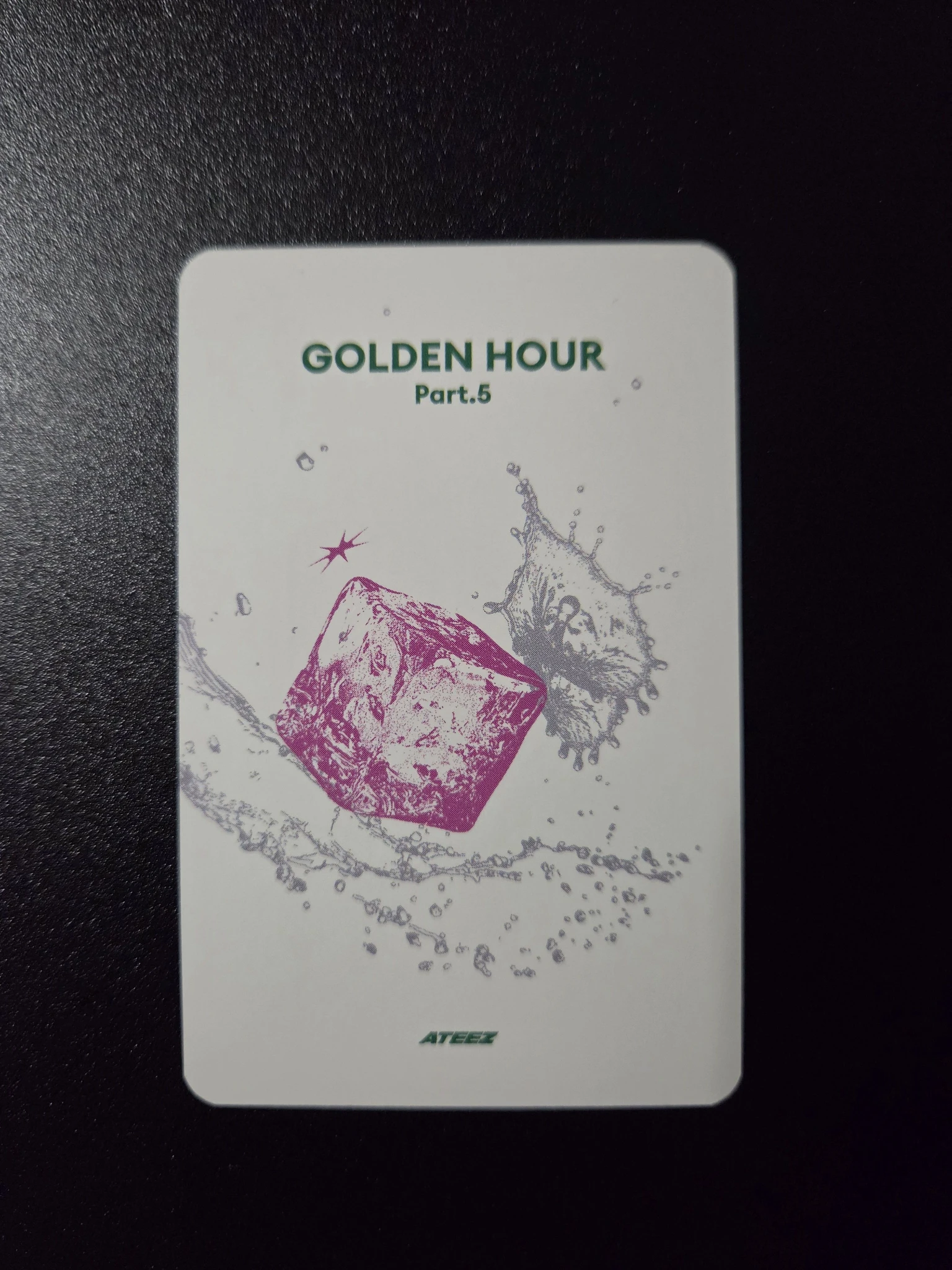 ATEEZ Yeosang ATEEZ - Yeosang - POP-UP: Golden Hour : Part.5 (Soundwave) Other trading card soundwave listing photo 2