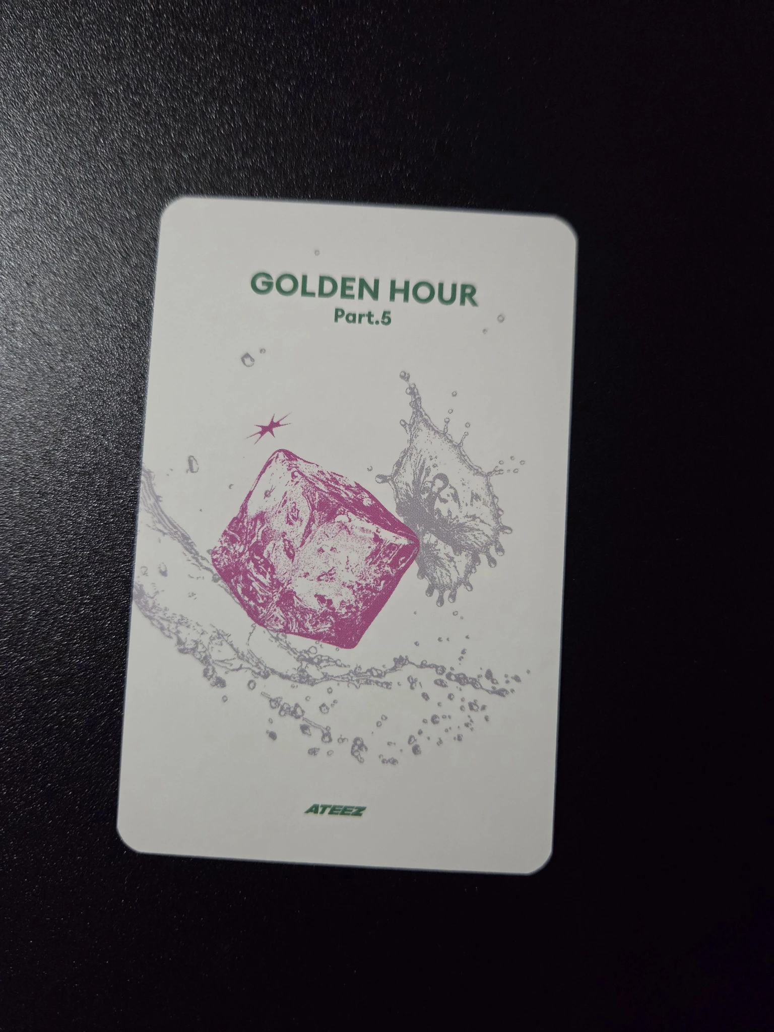 ATEEZ Jongho ATEEZ - Jongho - POP-UP: Golden Hour : Part.5 (Soundwave) Other trading card version 3 listing photo 2
