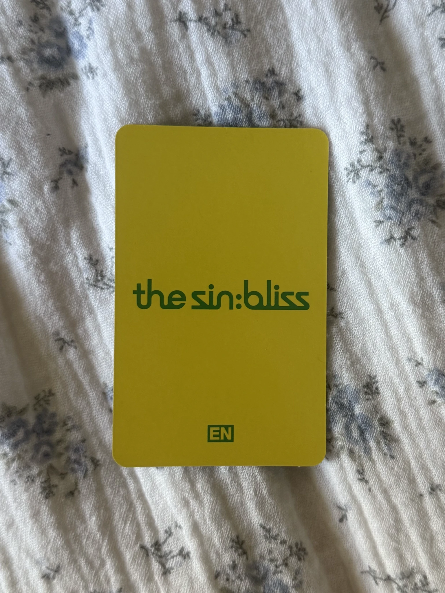 ENHYPEN Sunghoon ENHYPEN - Sunghoon - THE SIN: BLISS Album kpop nara standard version retail exclusive listing photo 2