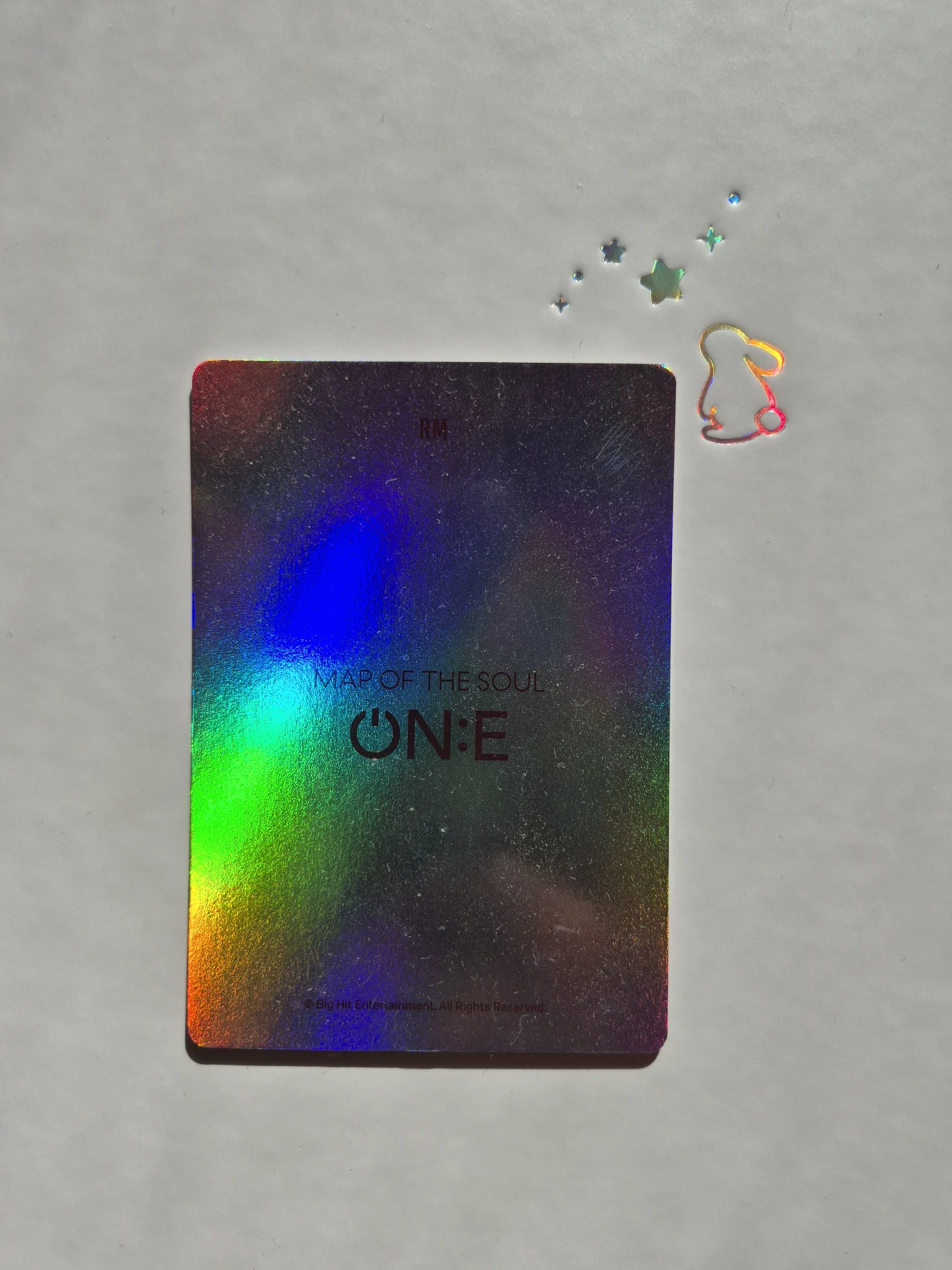 BTS RM BTS - RM - Map Of The Soul ON:E Event merch photocard hologram acrylic poster frame listing photo 2