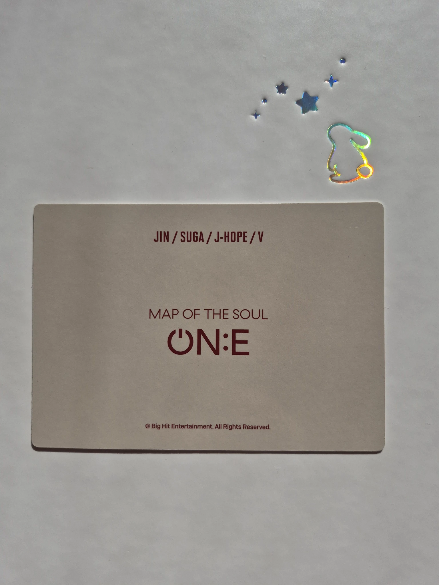 BTS BTS - Map Of The Soul ON:E Event merch photocard tumbler listing photo 2