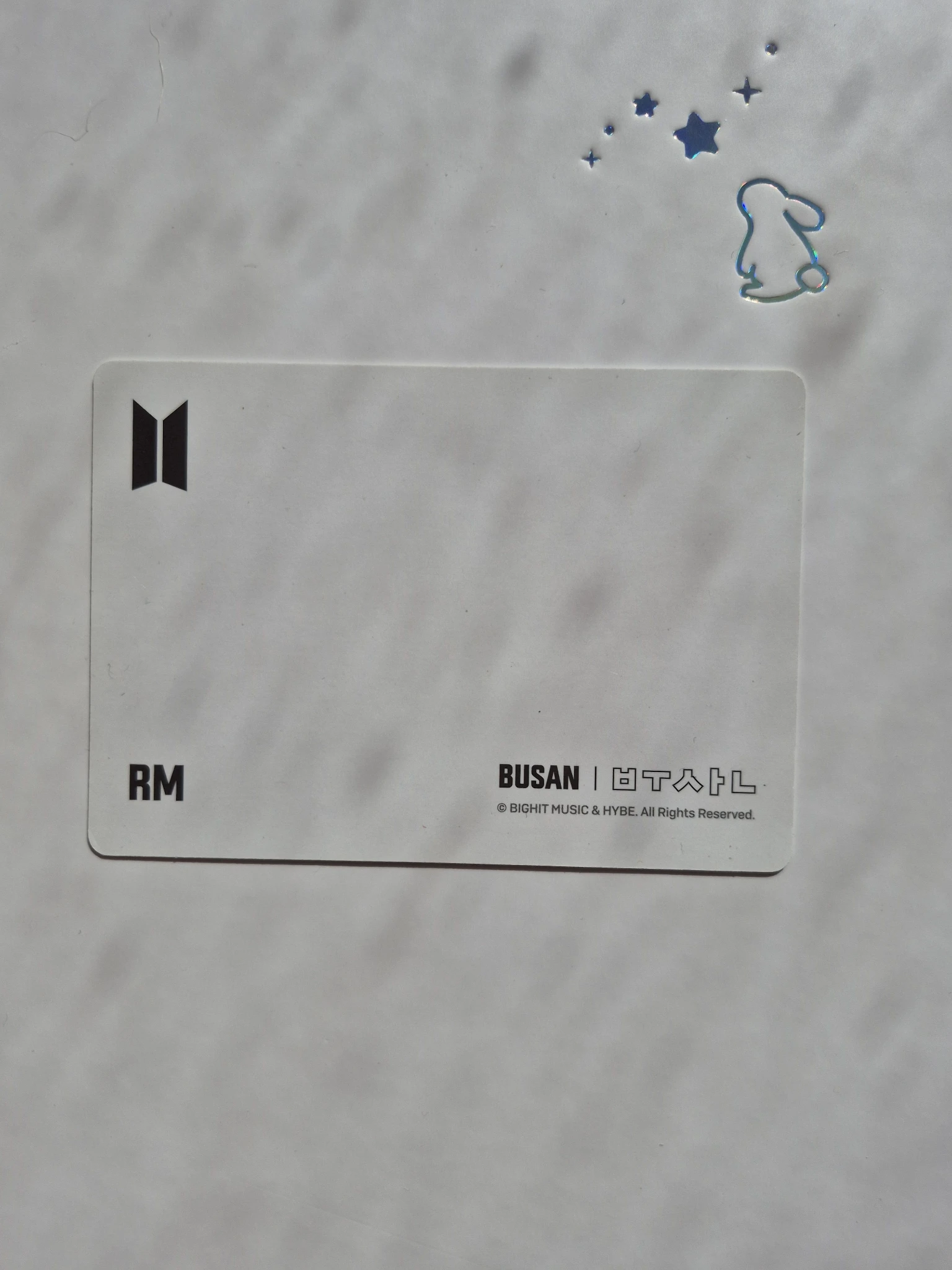 BTS RM BTS - RM - Yet To Come in Busan Event mini photocard merch photocard listing photo 2