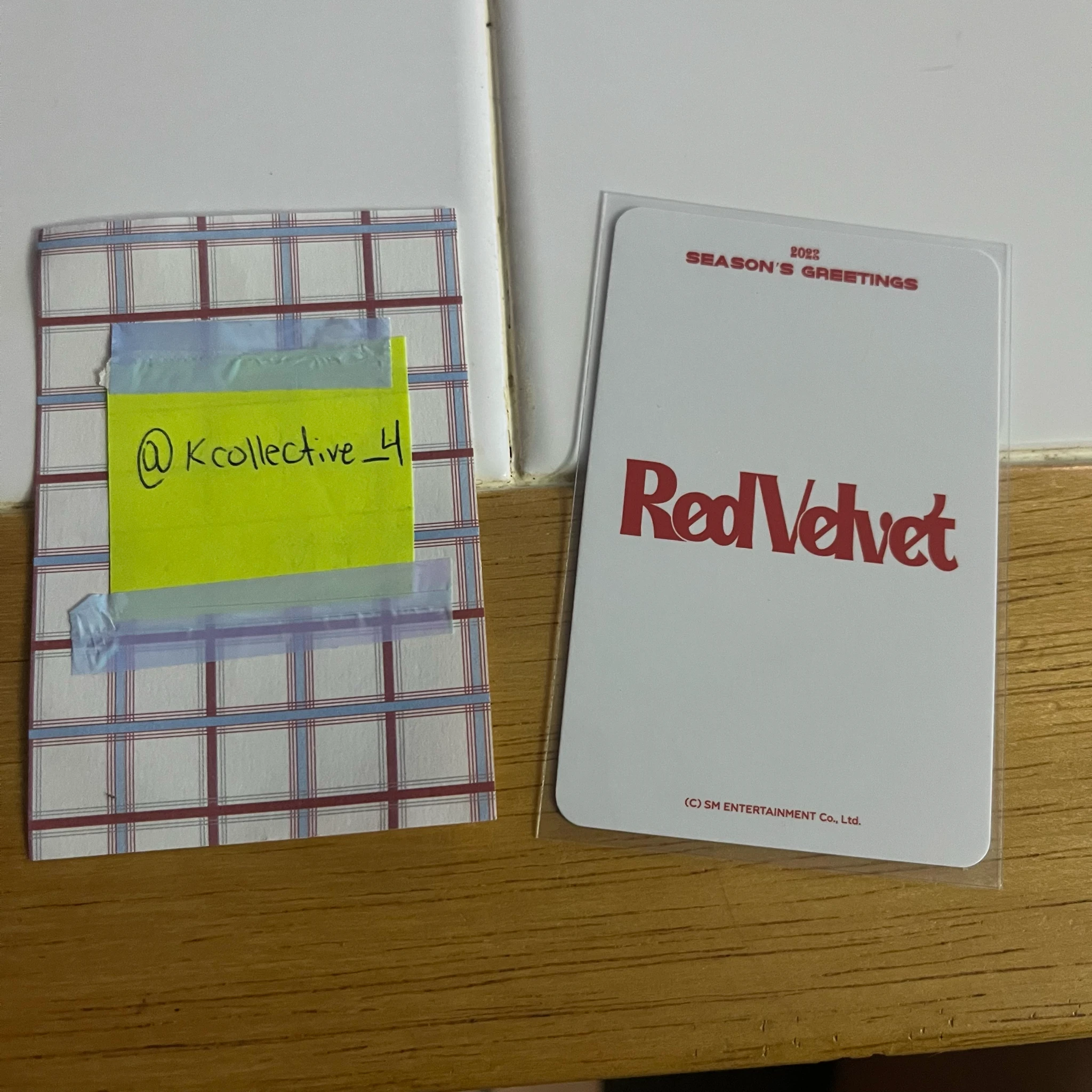 Red Velvet Seulgi Red Velvet - Seulgi - 2023 Season's Greetings Other photocard set season's greetings selfie kit photocard listing photo 2