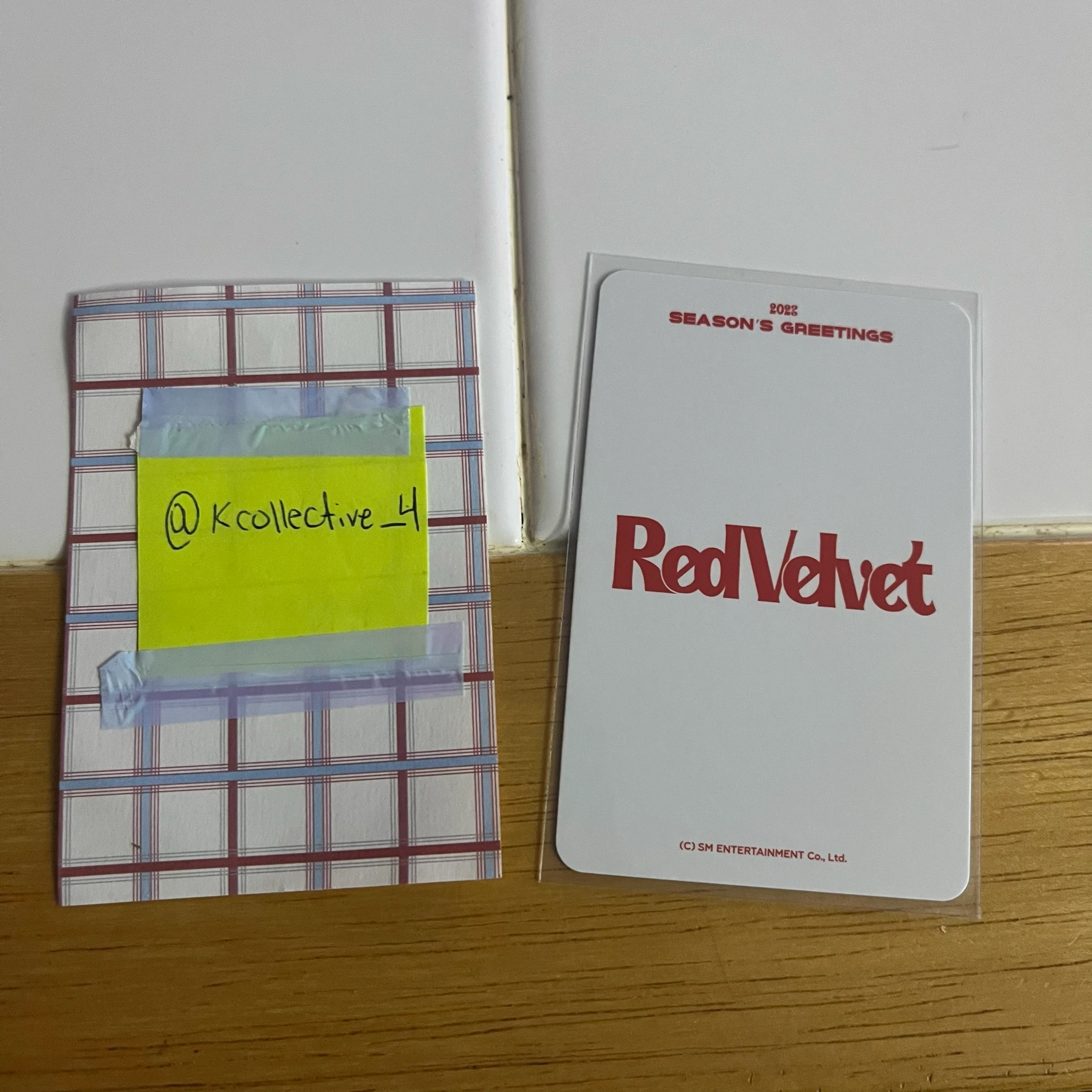 Red Velvet Irene Red Velvet - Irene - 2023 Season's Greetings Other season's greetings photocard set kit photocard selfie listing photo 2