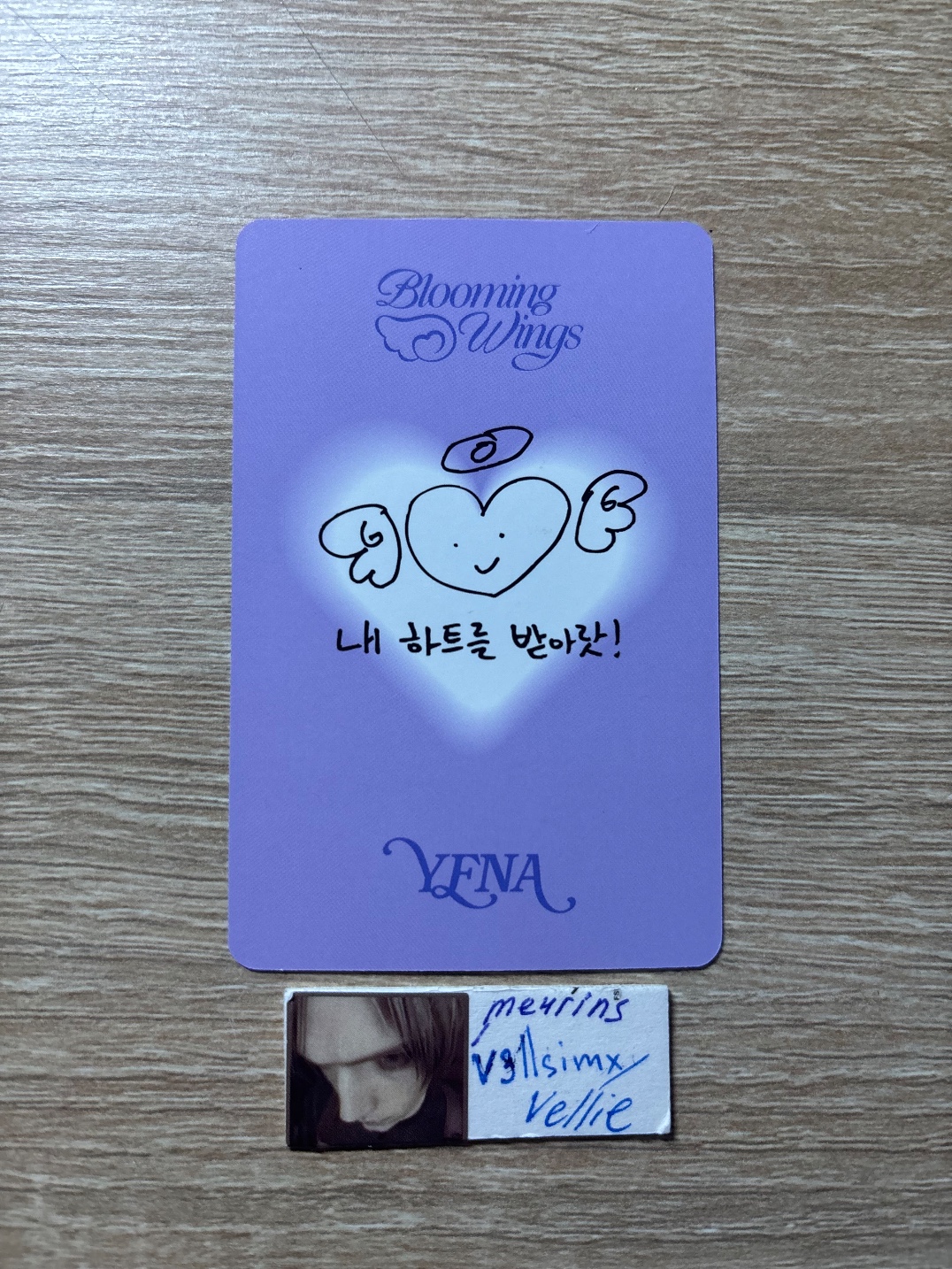 Yena Yena Yena - Yena - Blooming Wings Album album photocard listing photo 2