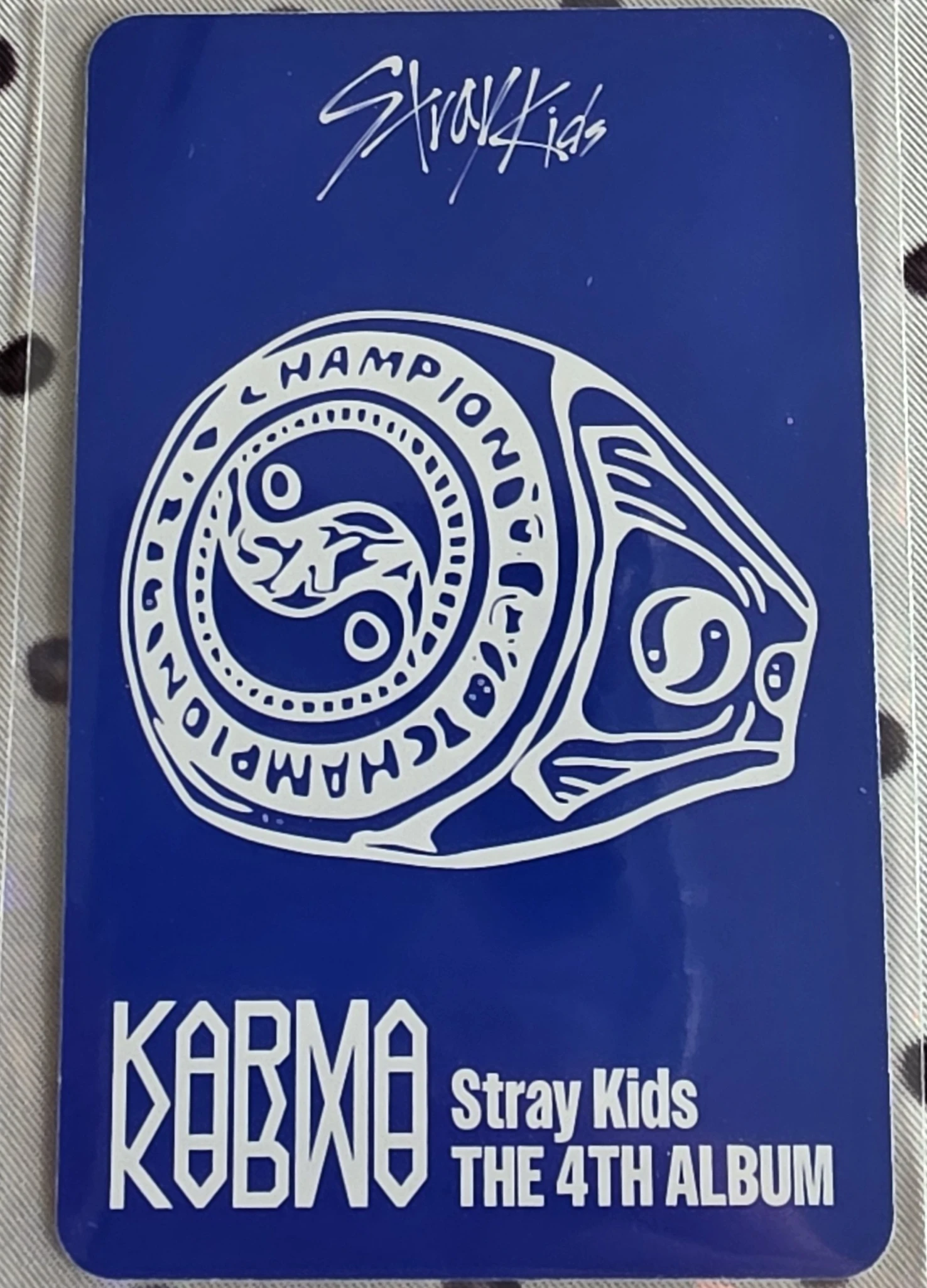 Stray Kids Lee Know Stray Kids - Lee Know - KARMA Album accordion version album photocard first press only listing photo 2