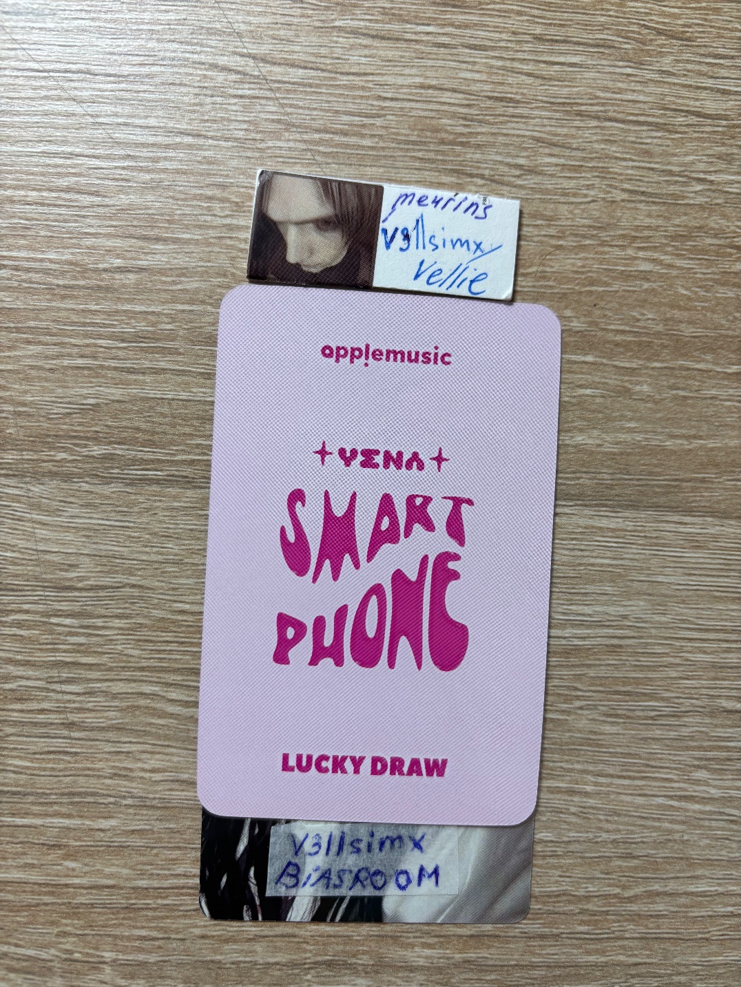 Yena Yena Yena - Yena - SMARTPHONE Album apple music lucky draw listing photo 2