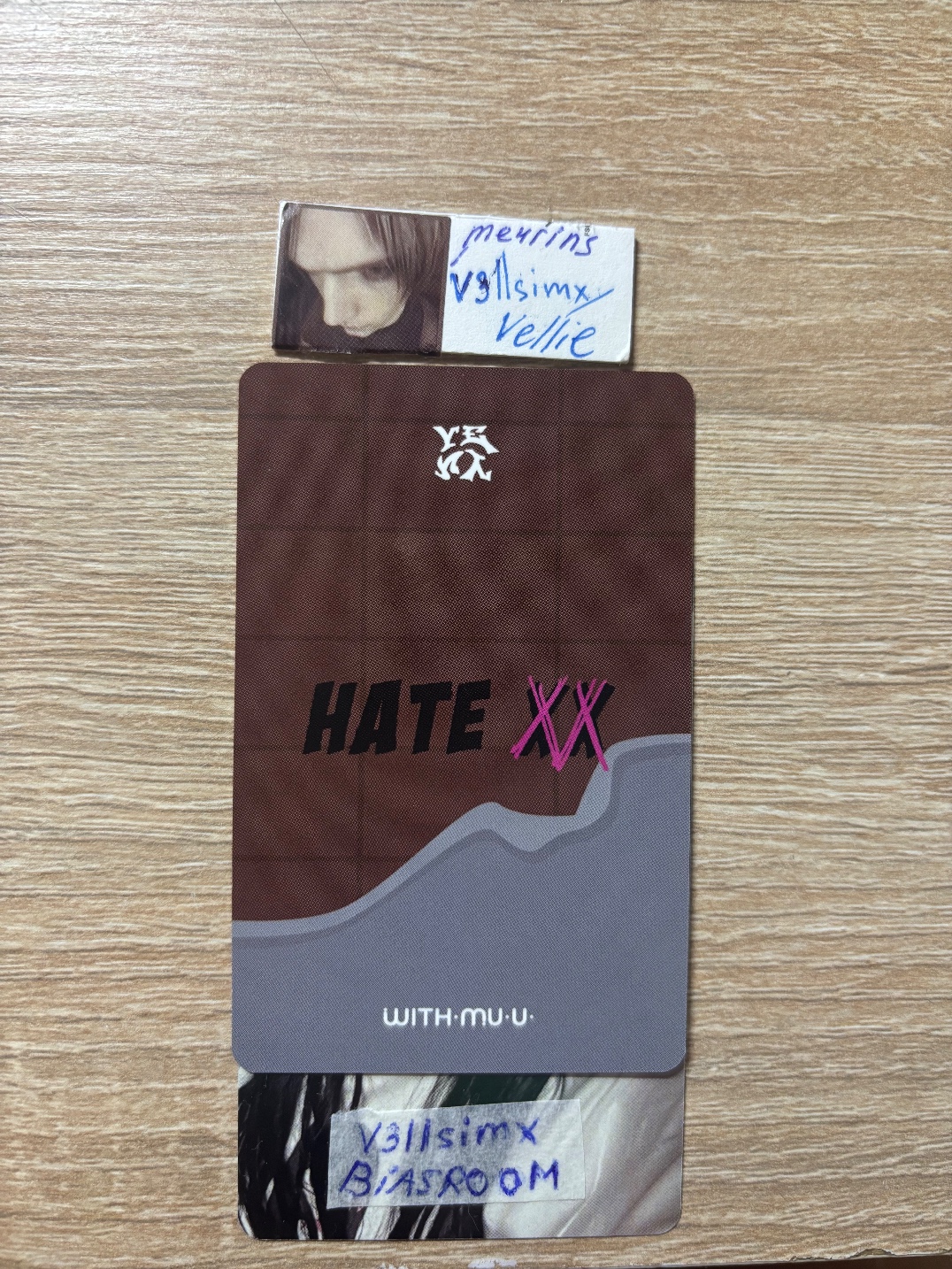 Yena Yena Yena - Yena - HATE XX Album withmuu round 6 fansign listing photo 2