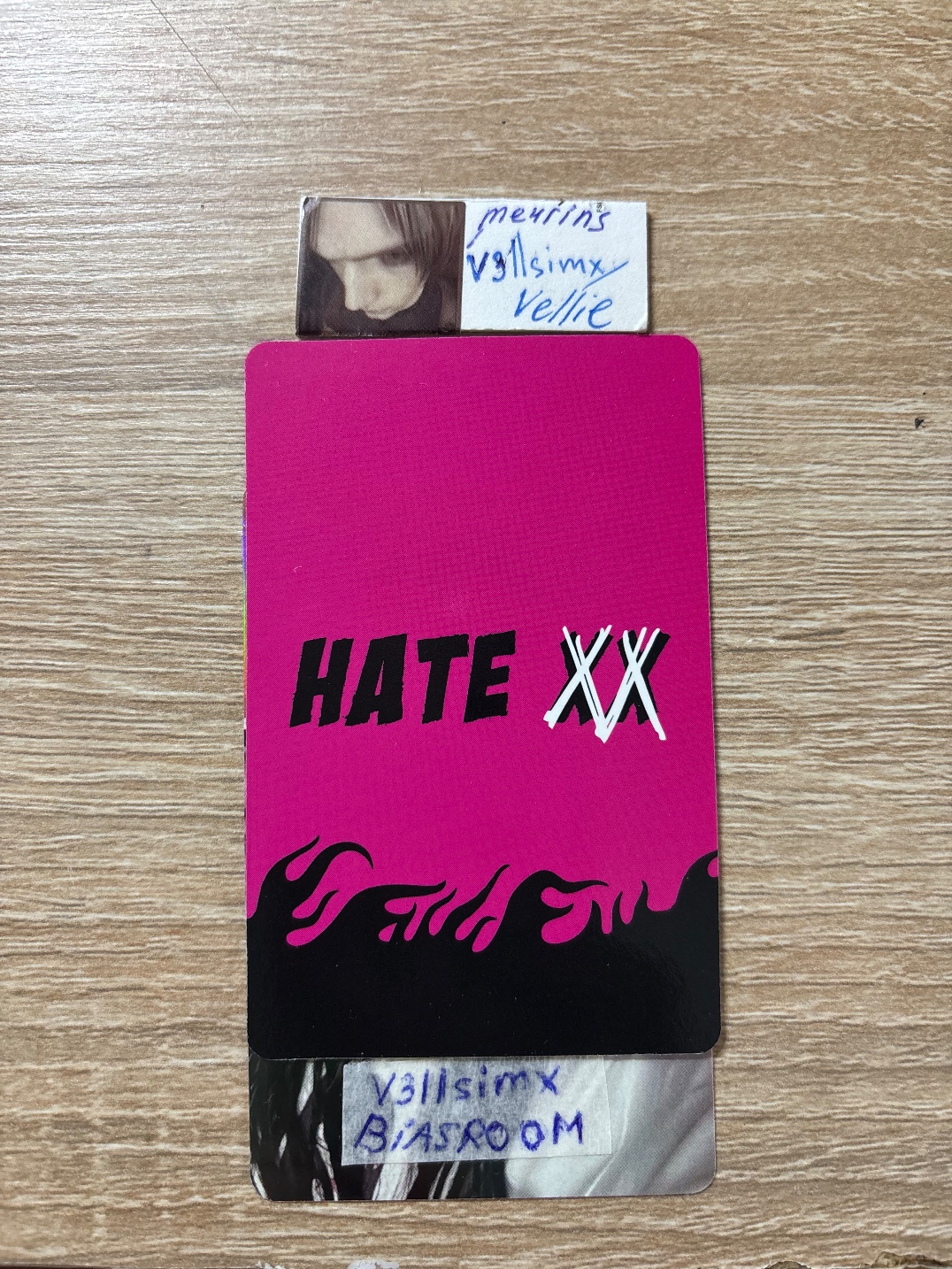 Yena Yena Yena - Yena - HATE XX Album pob (pre-order benefit) listing photo 2
