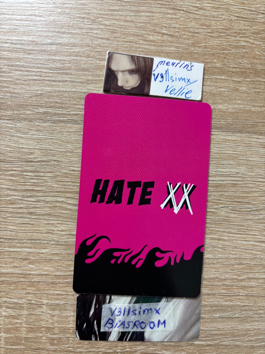 Yena Yena Yena - Yena - HATE XX Album album photocard korean album listing photo 2
