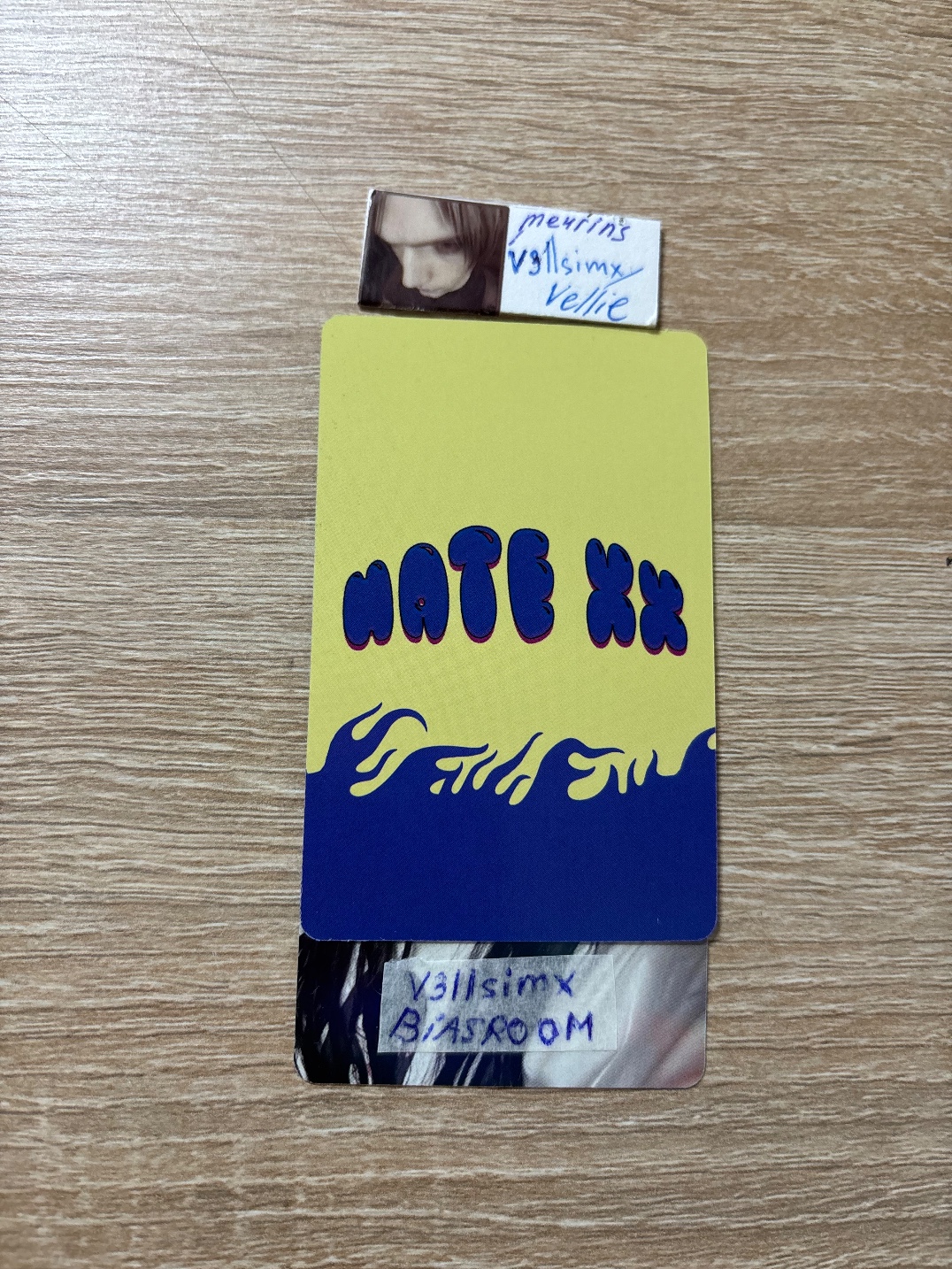 Yena Yena Yena - Yena - HATE XX Album album photocard like version listing photo 2