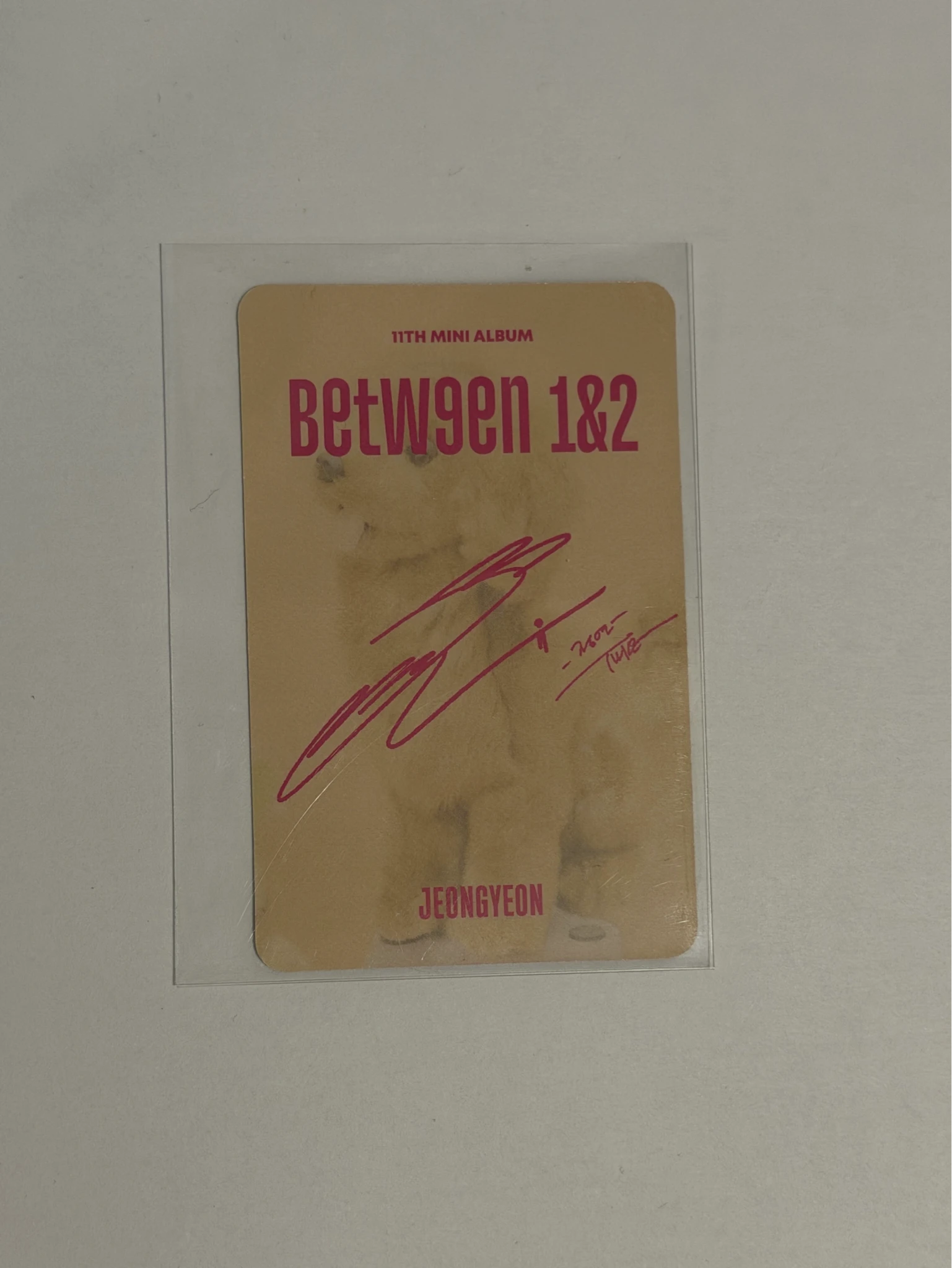 TWICE Jeongyeon TWICE-Jeongyeon-Album-BETWEEN 1&2 listing photo 2