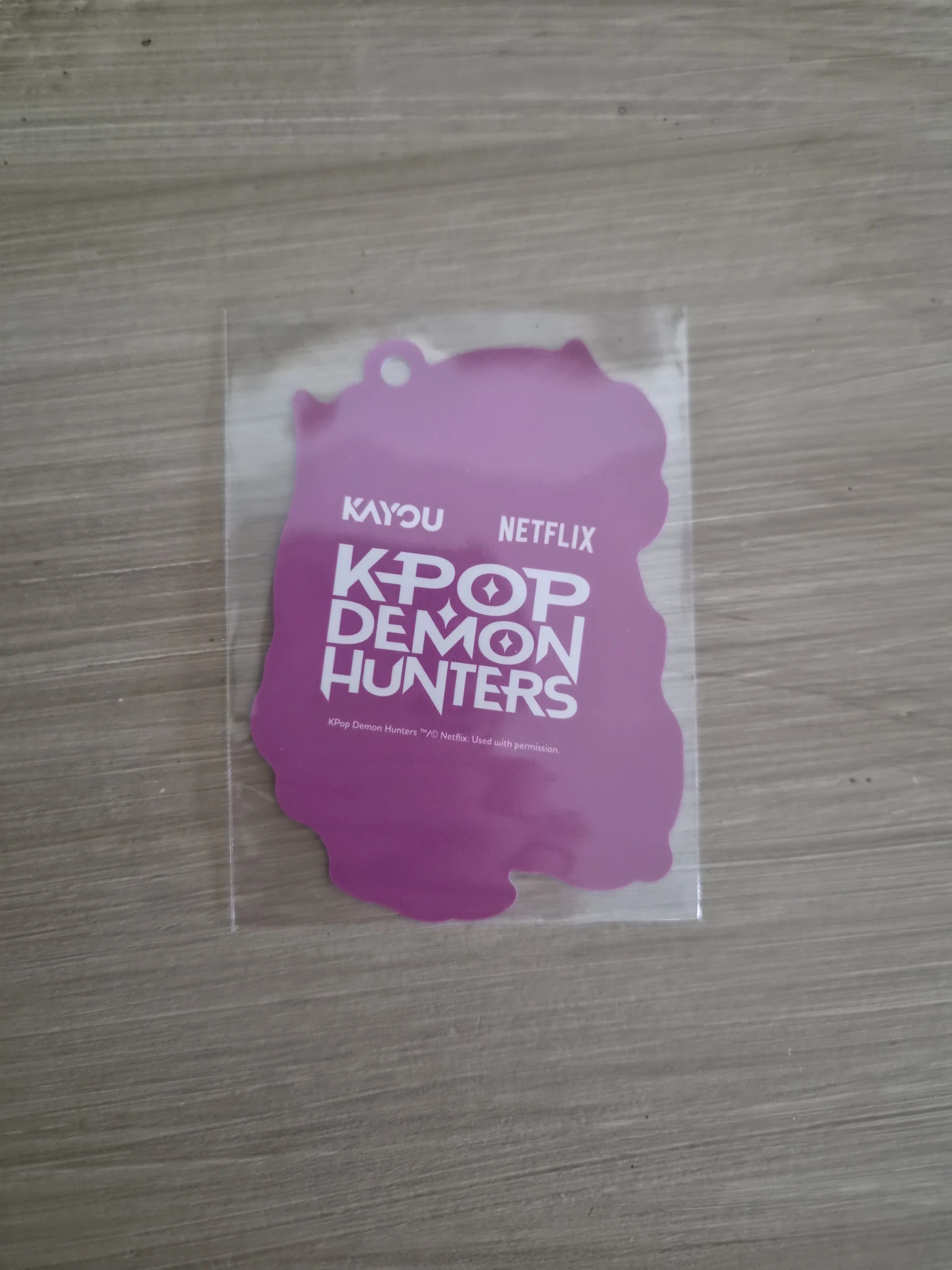 KPop Demon Hunters Abby Saja KPop Demon Hunters - Abby Saja - Kayou x KDH Collectable Trading Cards Other brand collaboration trading card classic version energy version photo charm listing photo 2
