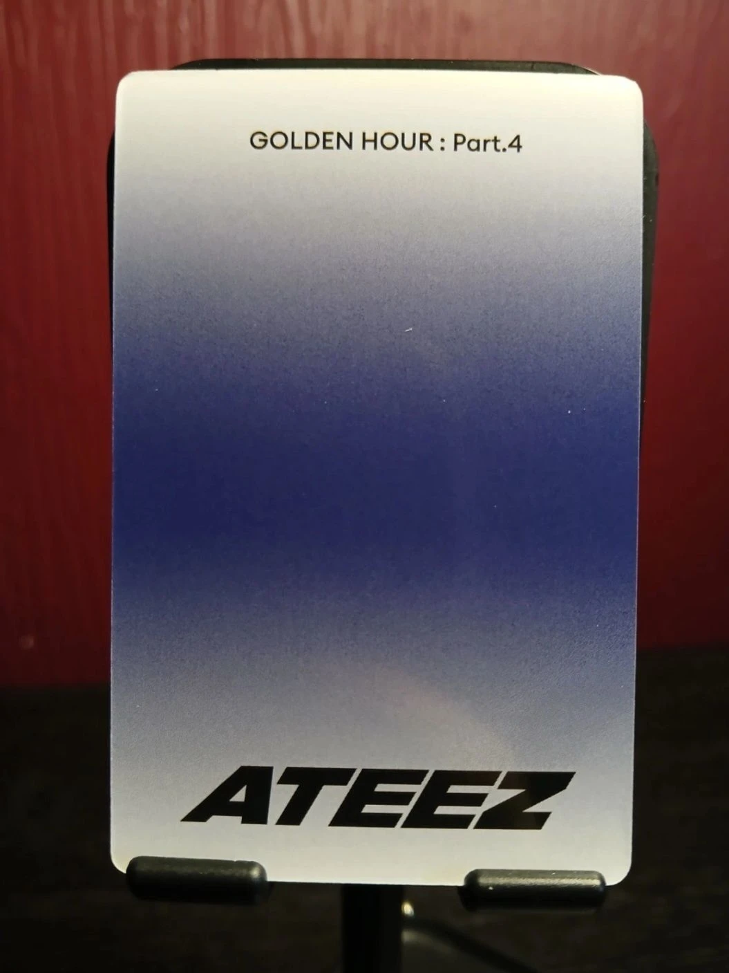 ATEEZ Wooyoung ATEEZ - Wooyoung - Golden Hour : Part.4 Album album photocard poca album listing photo 2